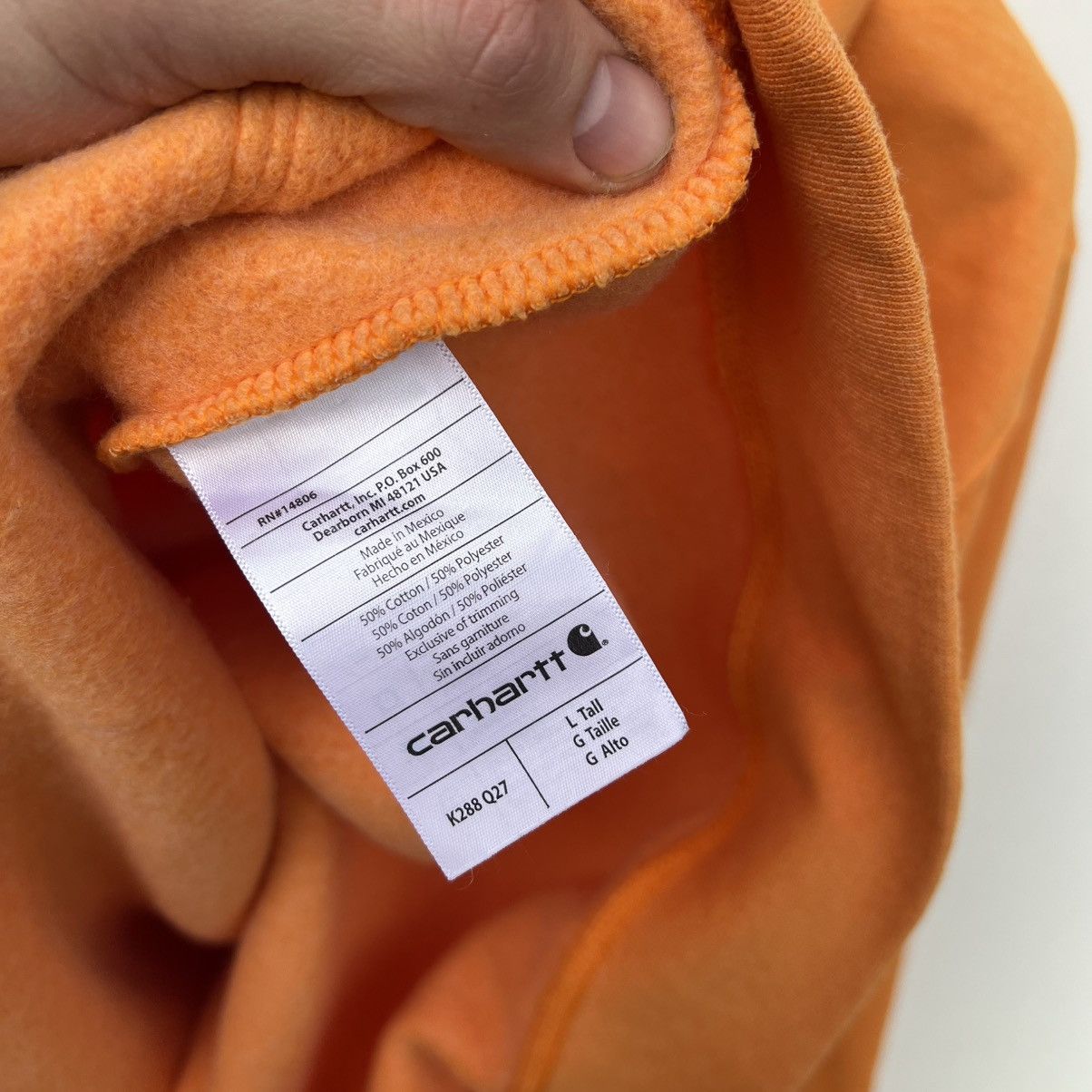 Carhartt Carhartt hoodie Size US L / EU 52-54 / 3 - 6 Thumbnail