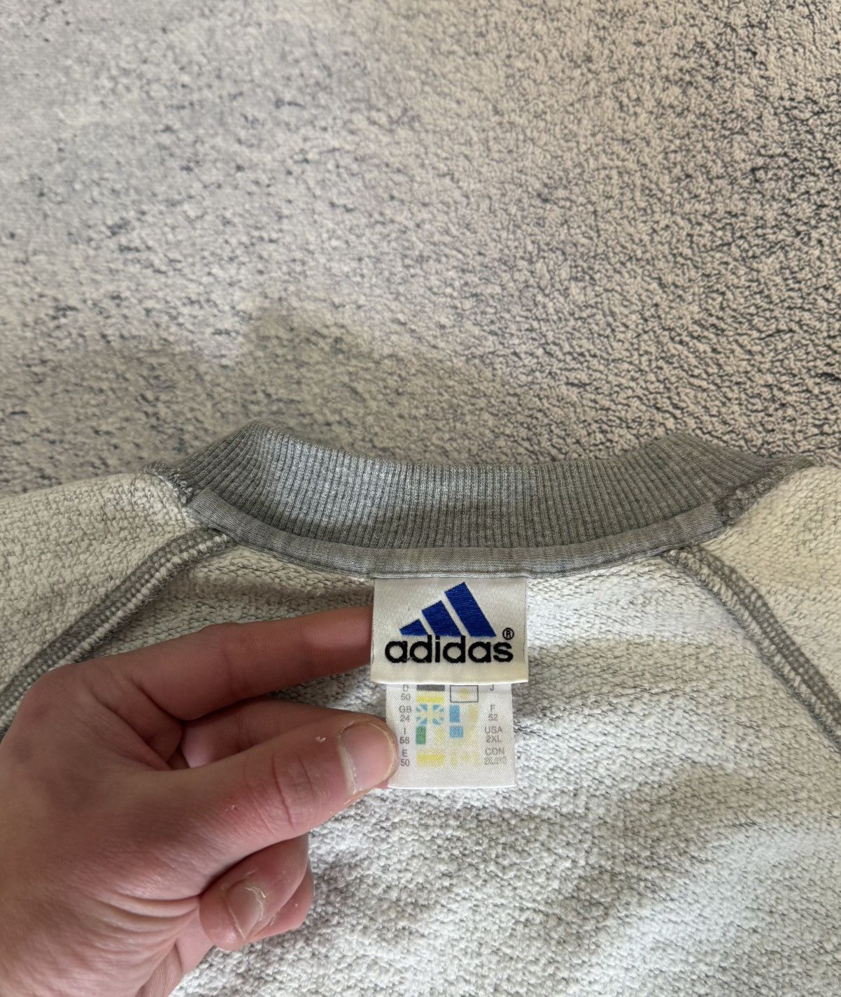 Adidas Vintage Adidas Yankees Sweatshirt MLB Spellout Logo Mens L Size US L / EU 52-54 / 3 - 12 Thumbnail