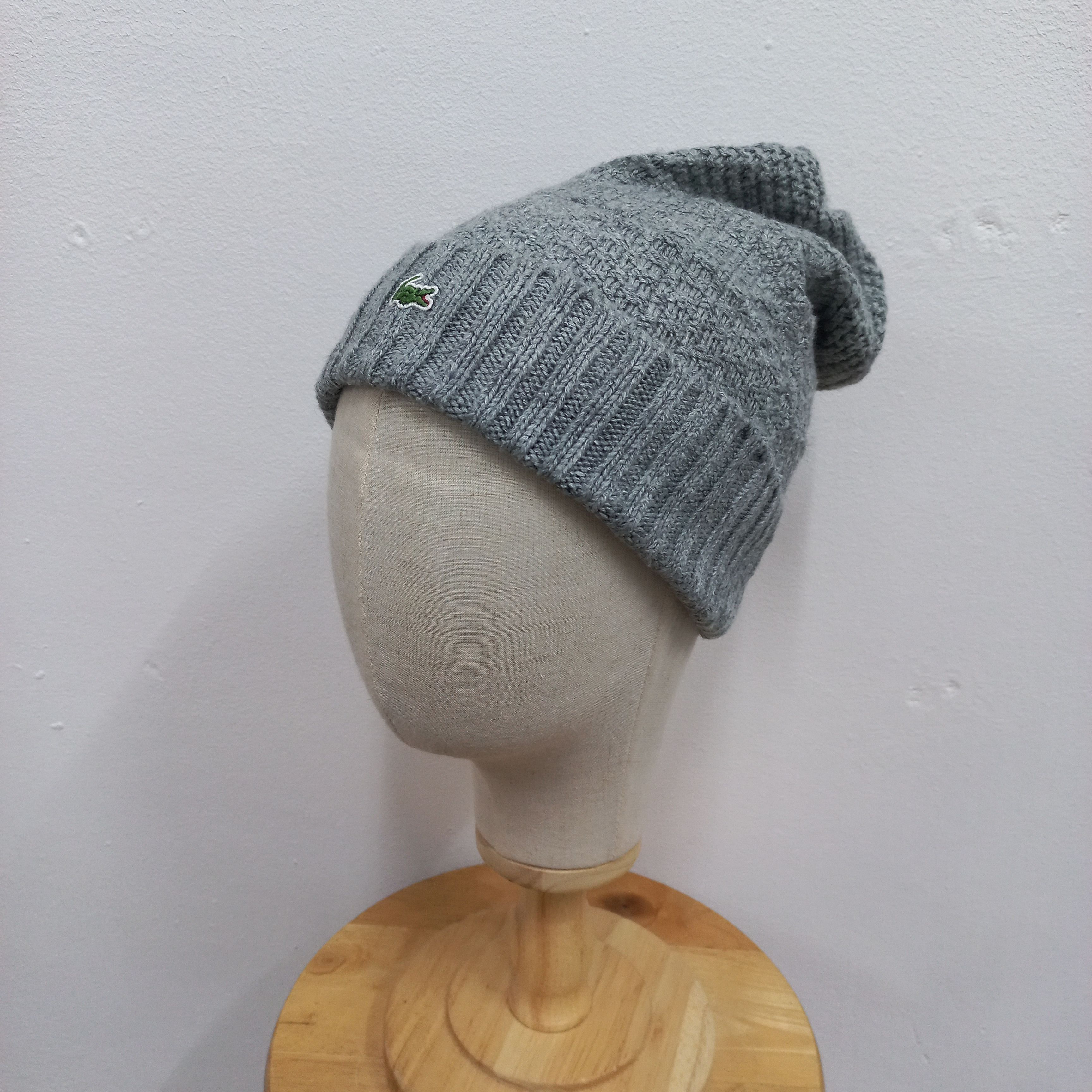 Lacoste 💥 Lacoste iconic logo beanie hat Size ONE SIZE - 2 Thumbnail