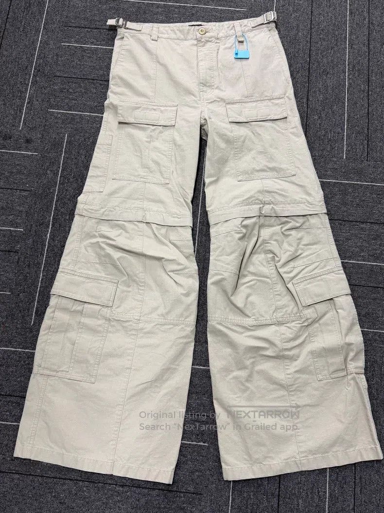 Balenciaga Balenciaga size M Detachable cargo pants Size US 27 - 1 Thumbnail