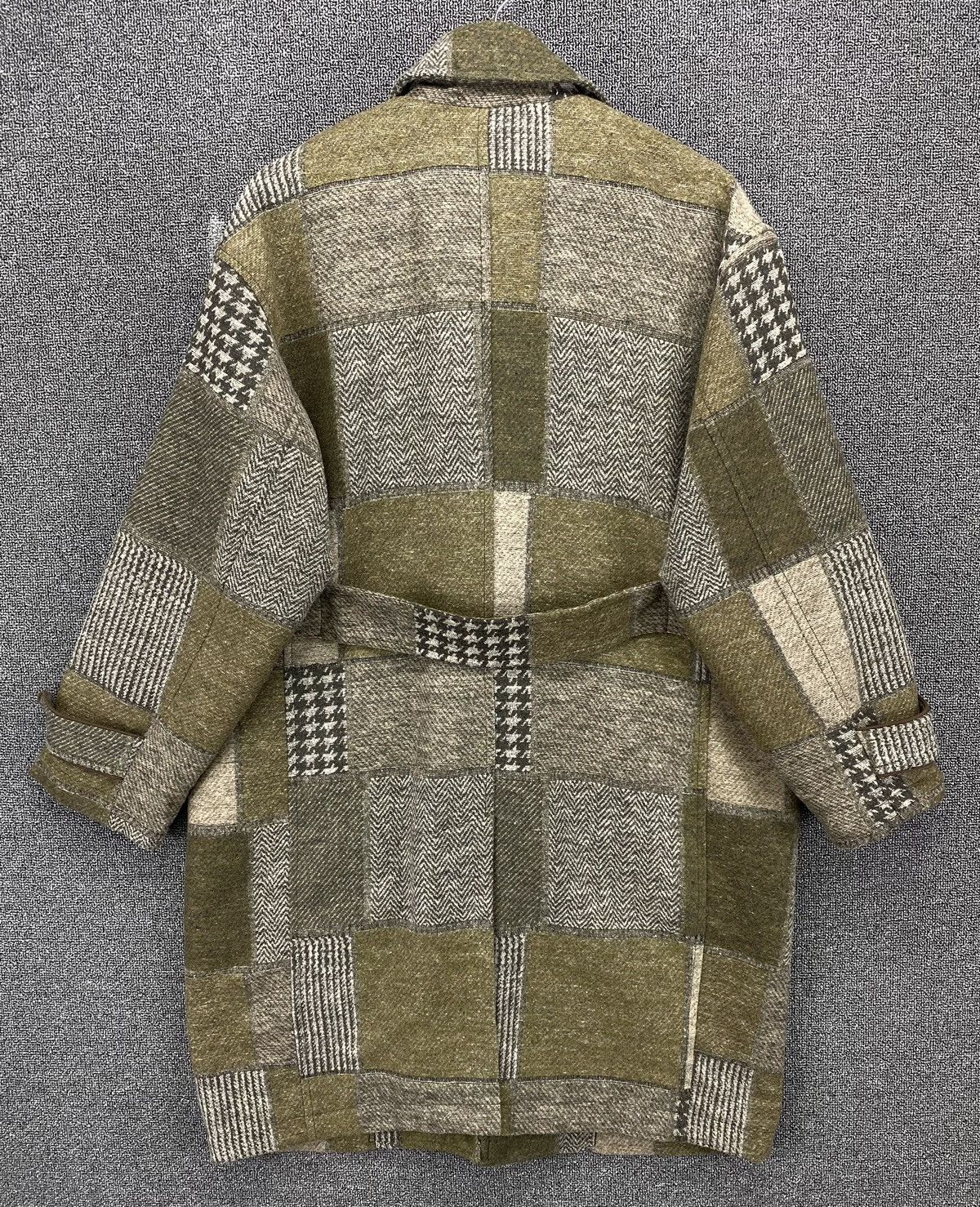 Japanese Brand Vintage Cube Sugar Patchwork Kapital Inspired Long Jacket Size US M / EU 48-50 / 2 - 10 Thumbnail