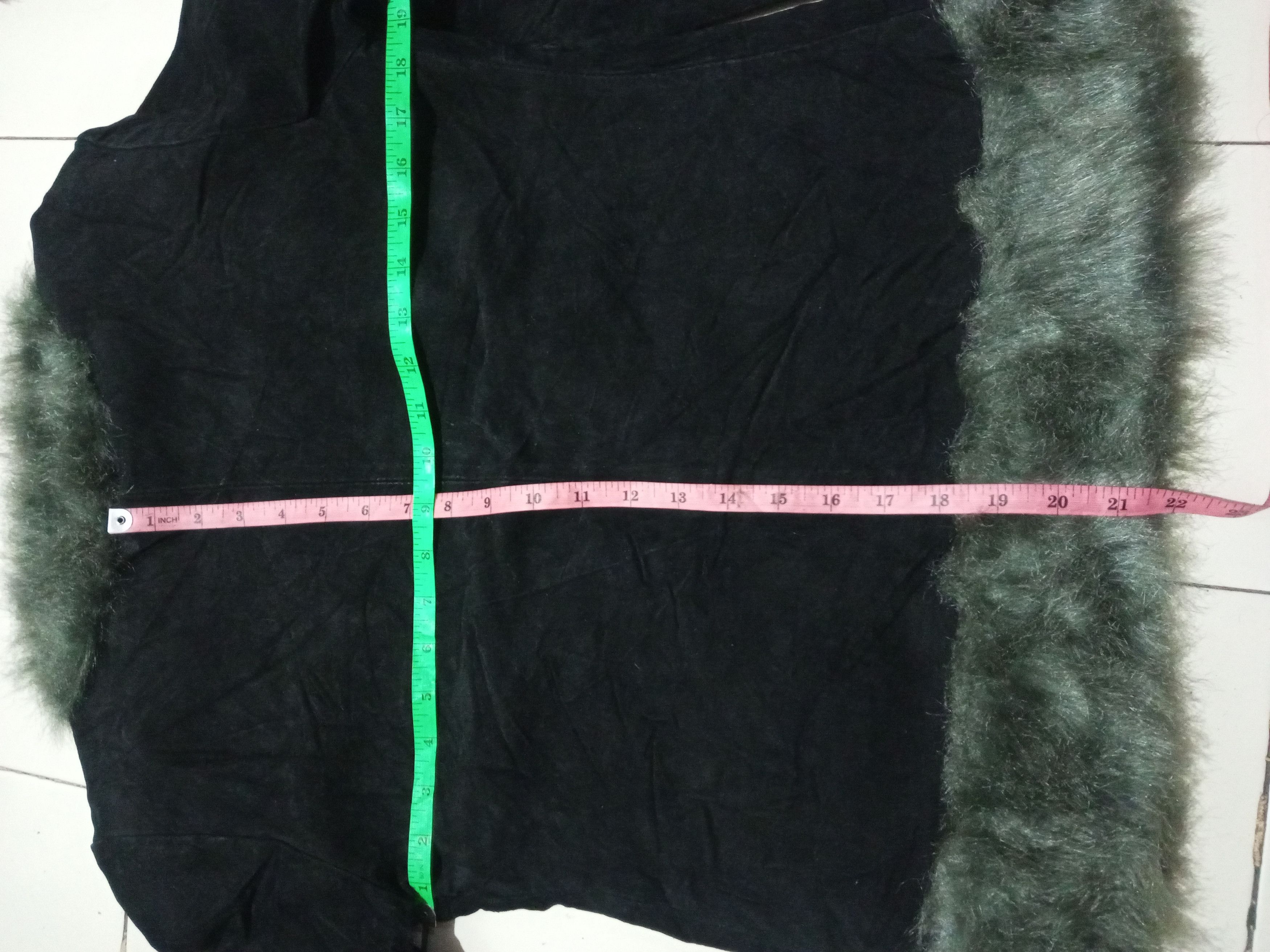 Other XOXO - Suede Leather Angora Jacket Size M / US 6-8 / IT 42-44 - 3 Thumbnail