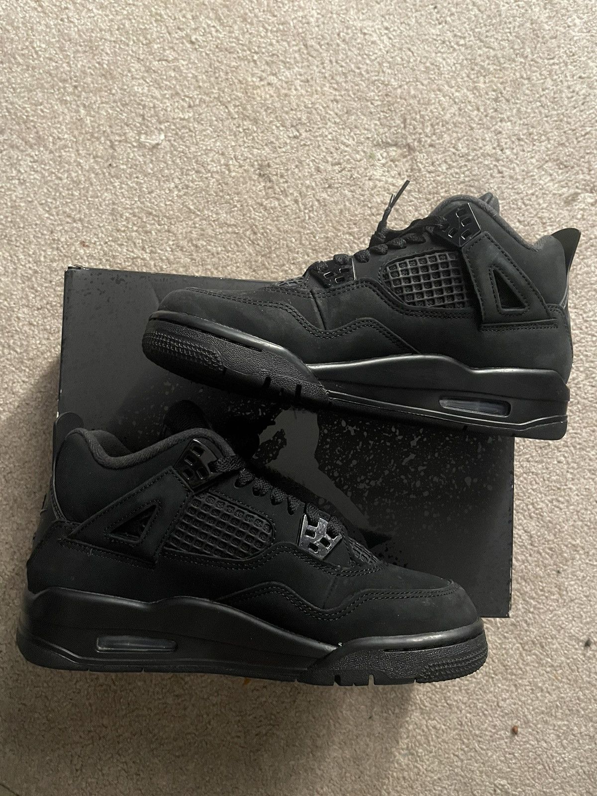 Jordan Brand Air Jordan 4 Black Cats Size US 6 / EU 39 - 4 Thumbnail