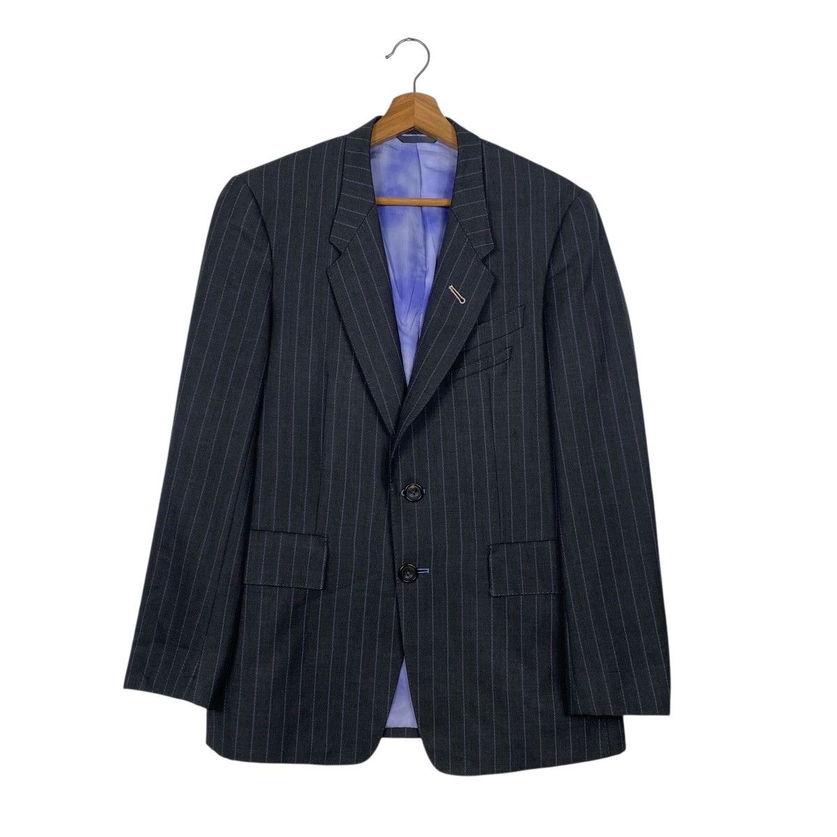 Paul Smith Paul Smith stripes blazer coat Size US L / EU 52-54 / 3 - 1 Thumbnail