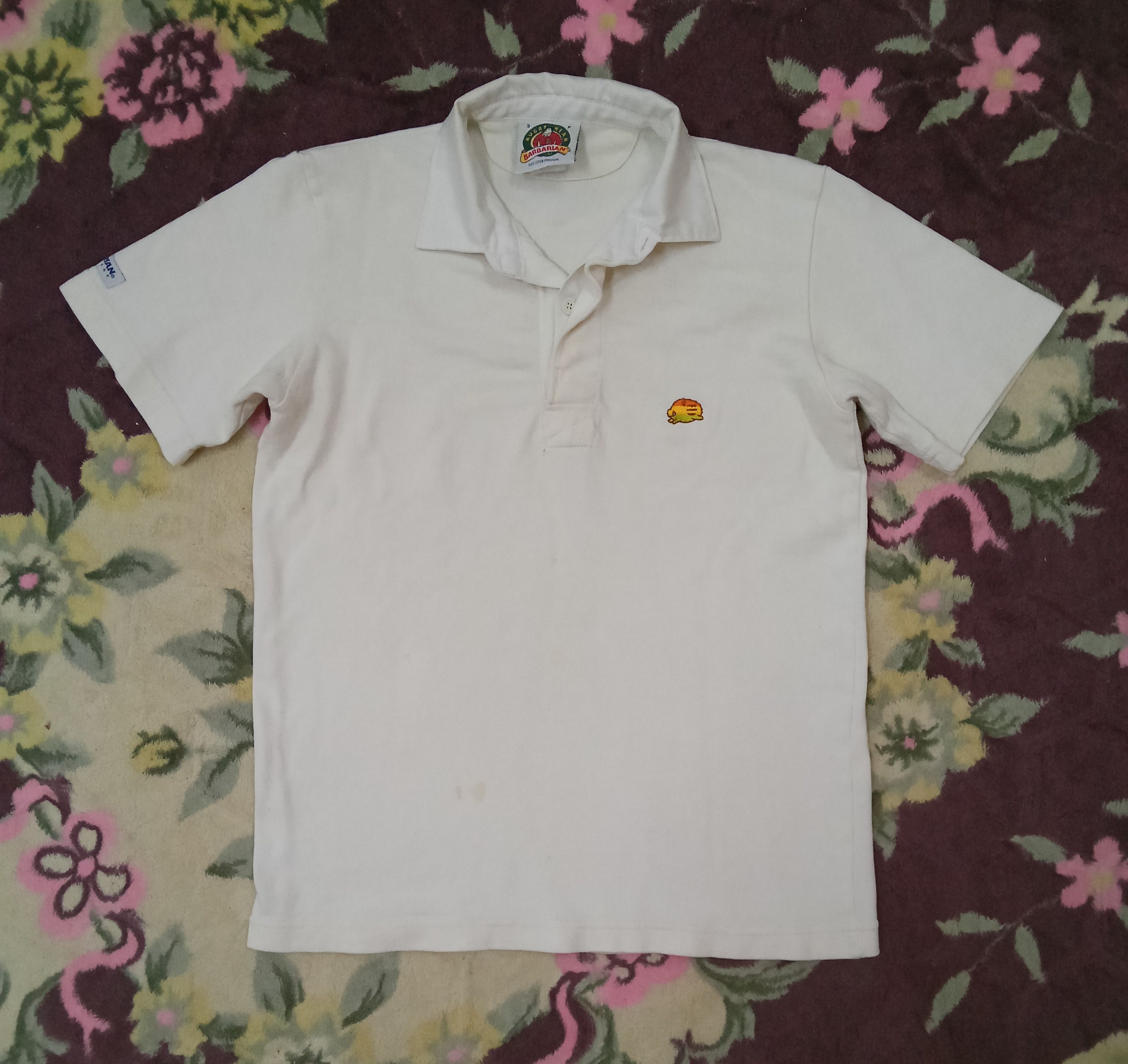 Barbarian Vintage Barbarian Rare Wild Boar Logo Rugby Jersey Size US S / EU 44-46 / 1 - 1 Thumbnail