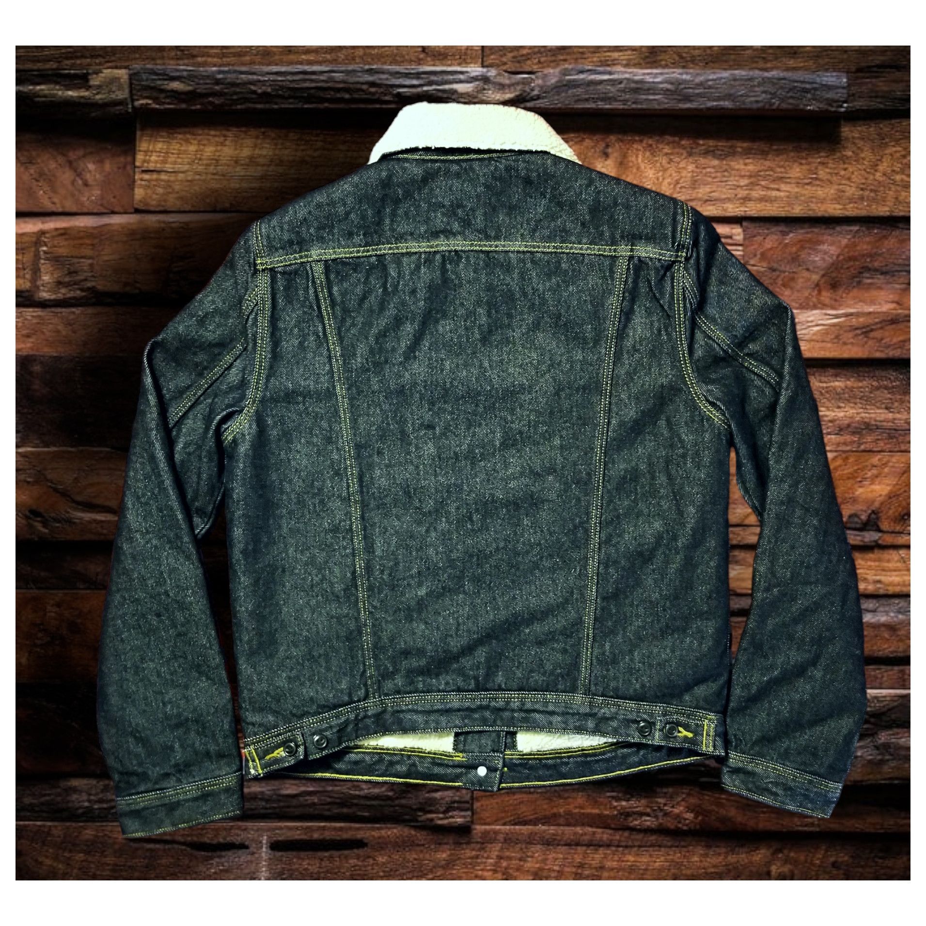 Lee ☆NWOT☆LEE STORM RIDERS LINED DENIM JACKET- SIZE LARGE Size L / US 10 / IT 46 - 2 Thumbnail