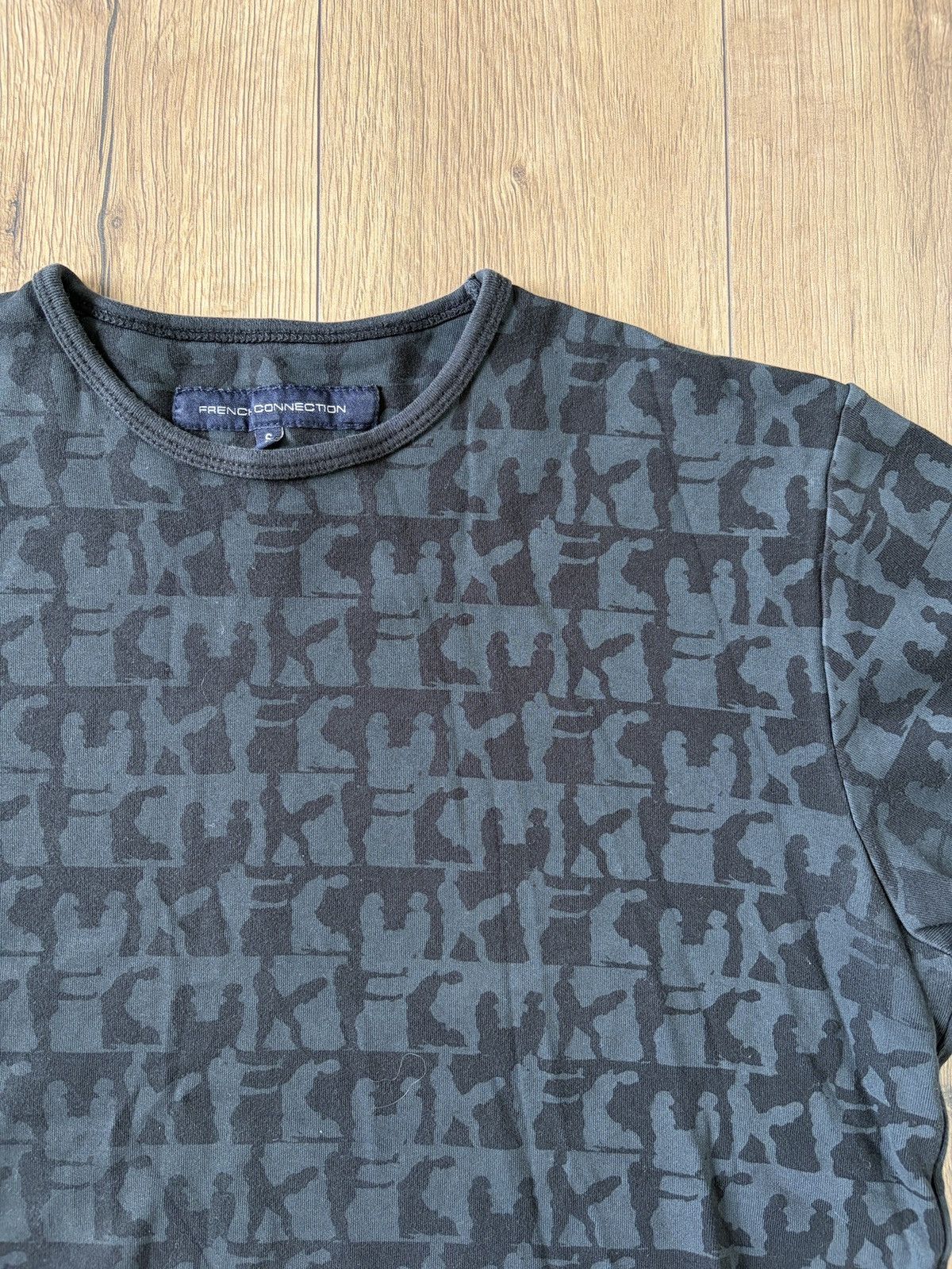 FCUK × French Connection Fcuk Fight and Fuck Sex Poses Logo T-shirt Size US S / EU 44-46 / 1 - 6 Thumbnail
