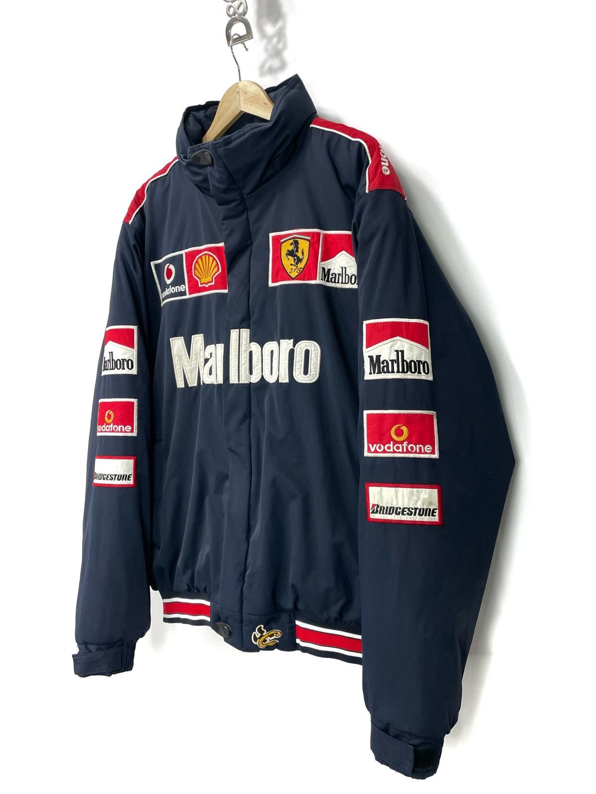 Ferrari Vintage Ferrari x Marlboro x Vodafone Racing Jacket - XL/XXL Size US XL / EU 56 / 4 - 5 Thumbnail