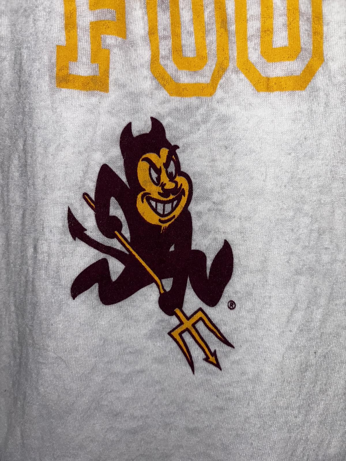 NASCAR Arizona State Sun Devils Football T-shirt Size S / US 4 / IT 40 - 4 Thumbnail