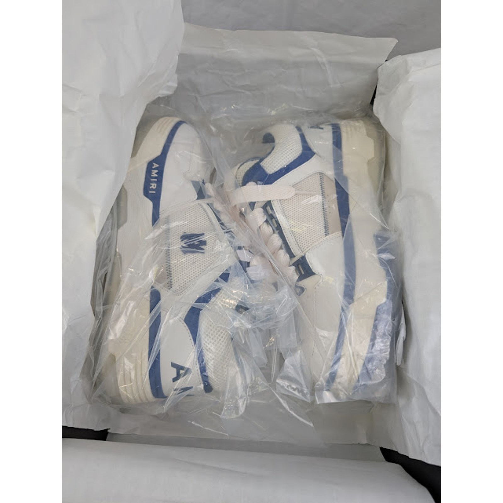 Amiri o1rshd1 Q:2 / MA-1 Low-Top Sneakers in Navy / White Size US 13 / EU 46 - 23 Thumbnail