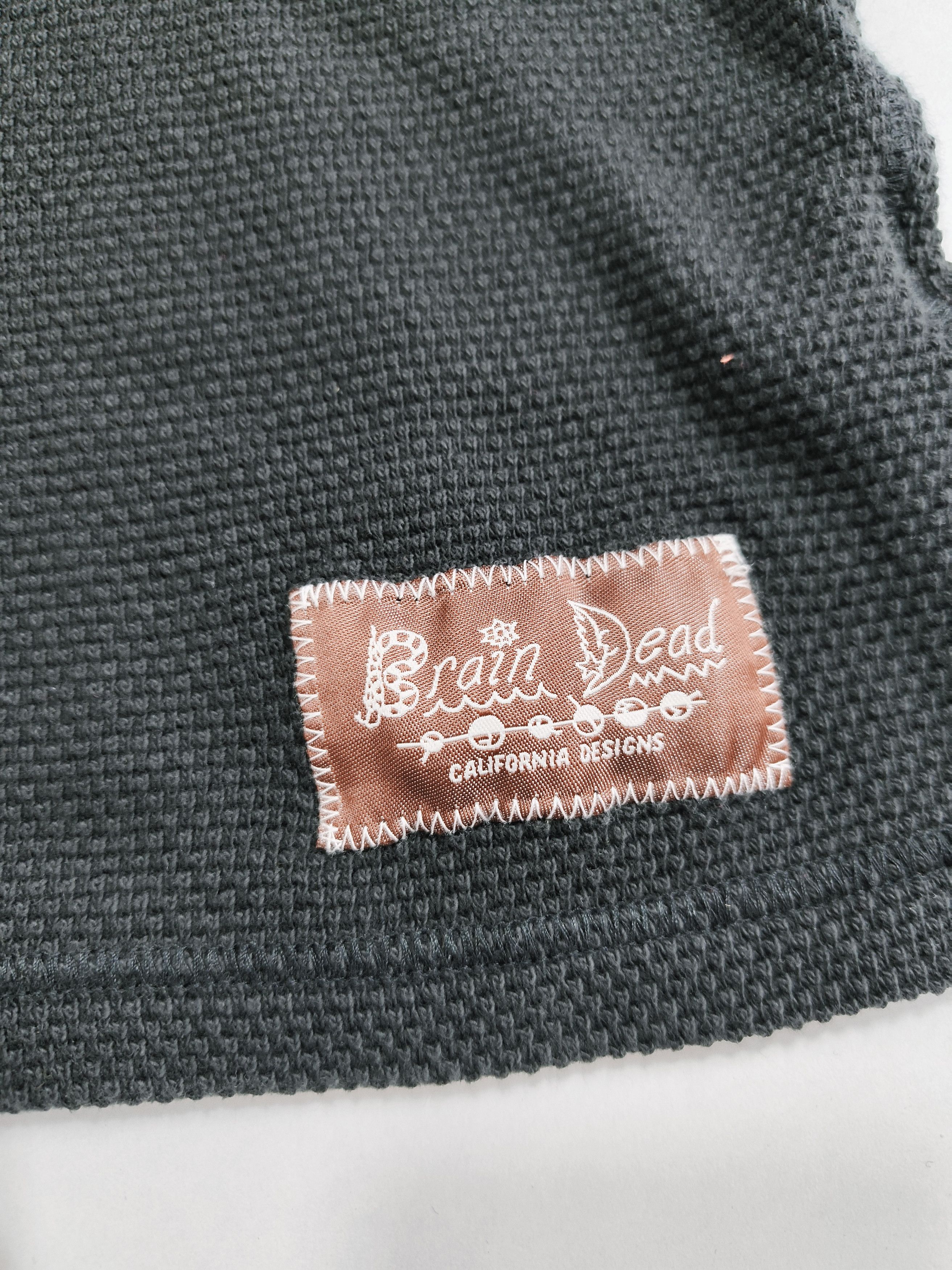 Brain Dead Brain Dead "Thermal Long Sleeve" Size US S / EU 44-46 / 1 - 3 Thumbnail
