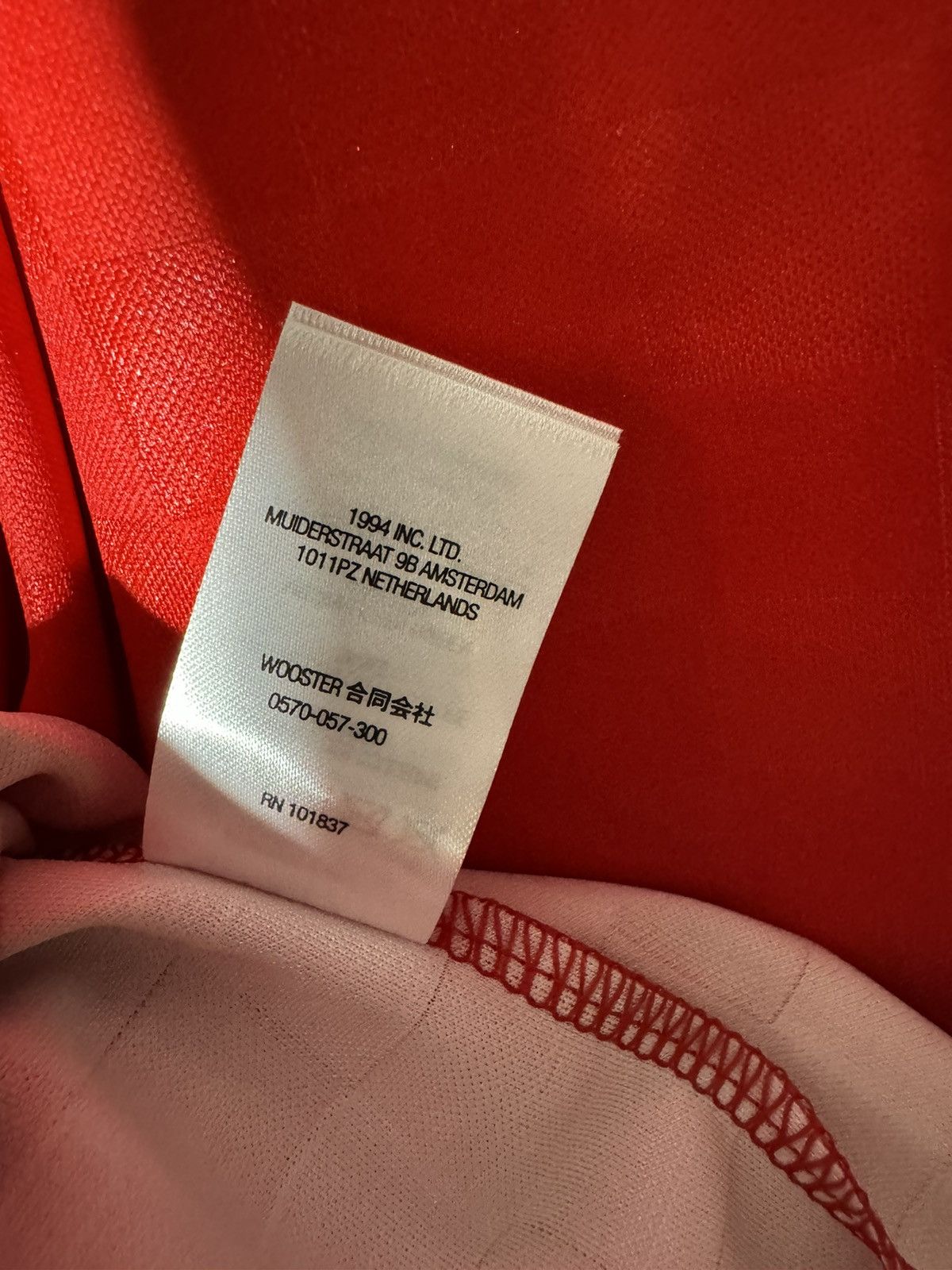 Supreme Supreme Soccer Jersey Split Football Black Red Oversized Size US XL / EU 56 / 4 - 10 Thumbnail