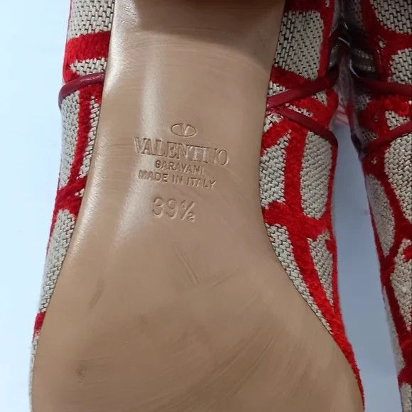 Valentino Valentino Garavani Toile Iconographe VLogo Boots - EU39.5 Size US 9.5 / IT 39.5 - 14 Thumbnail