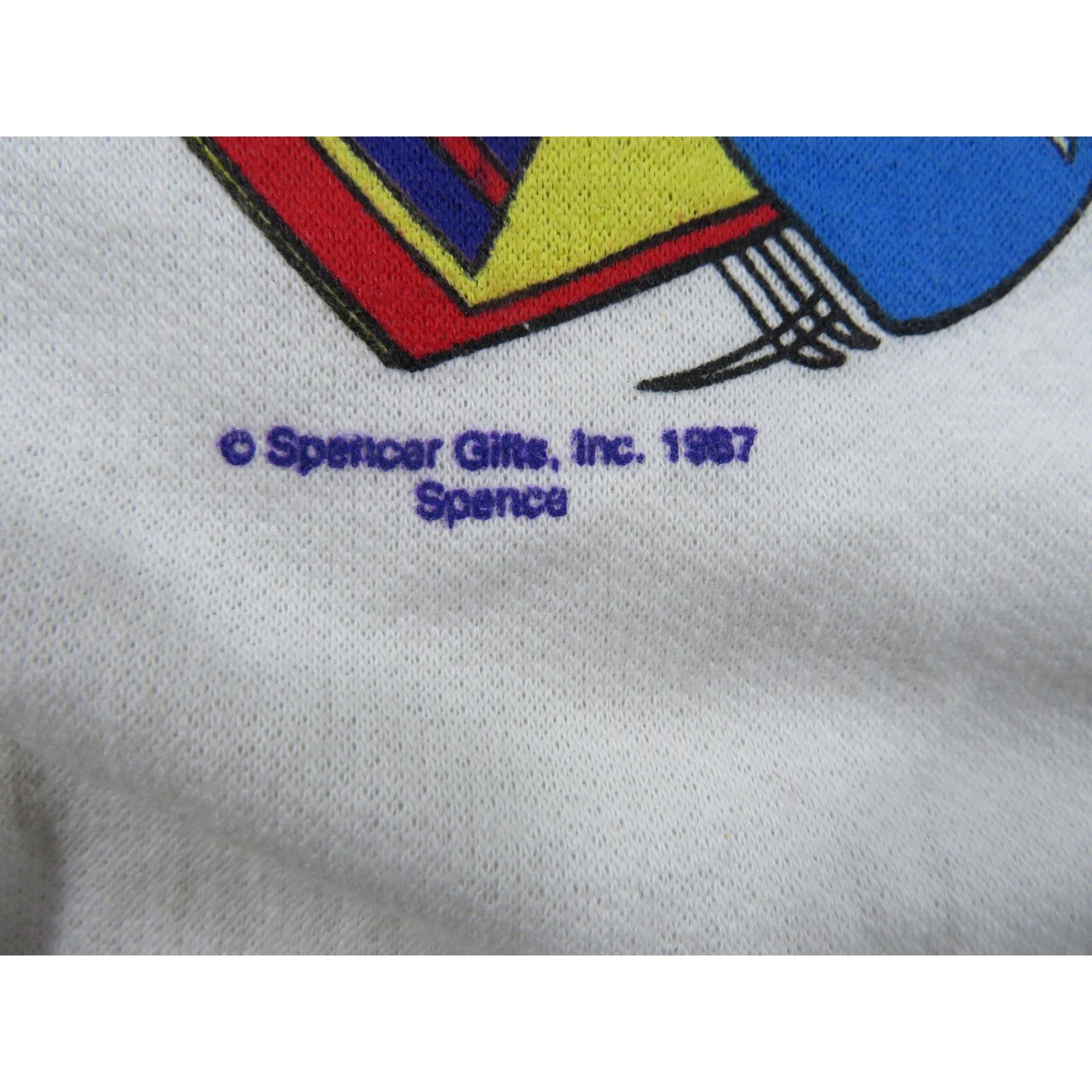 Other Spencer Gifts Spence the Skate Boarding Dog Sweatshirt L 80s Size US L / EU 52-54 / 3 - 3 Thumbnail