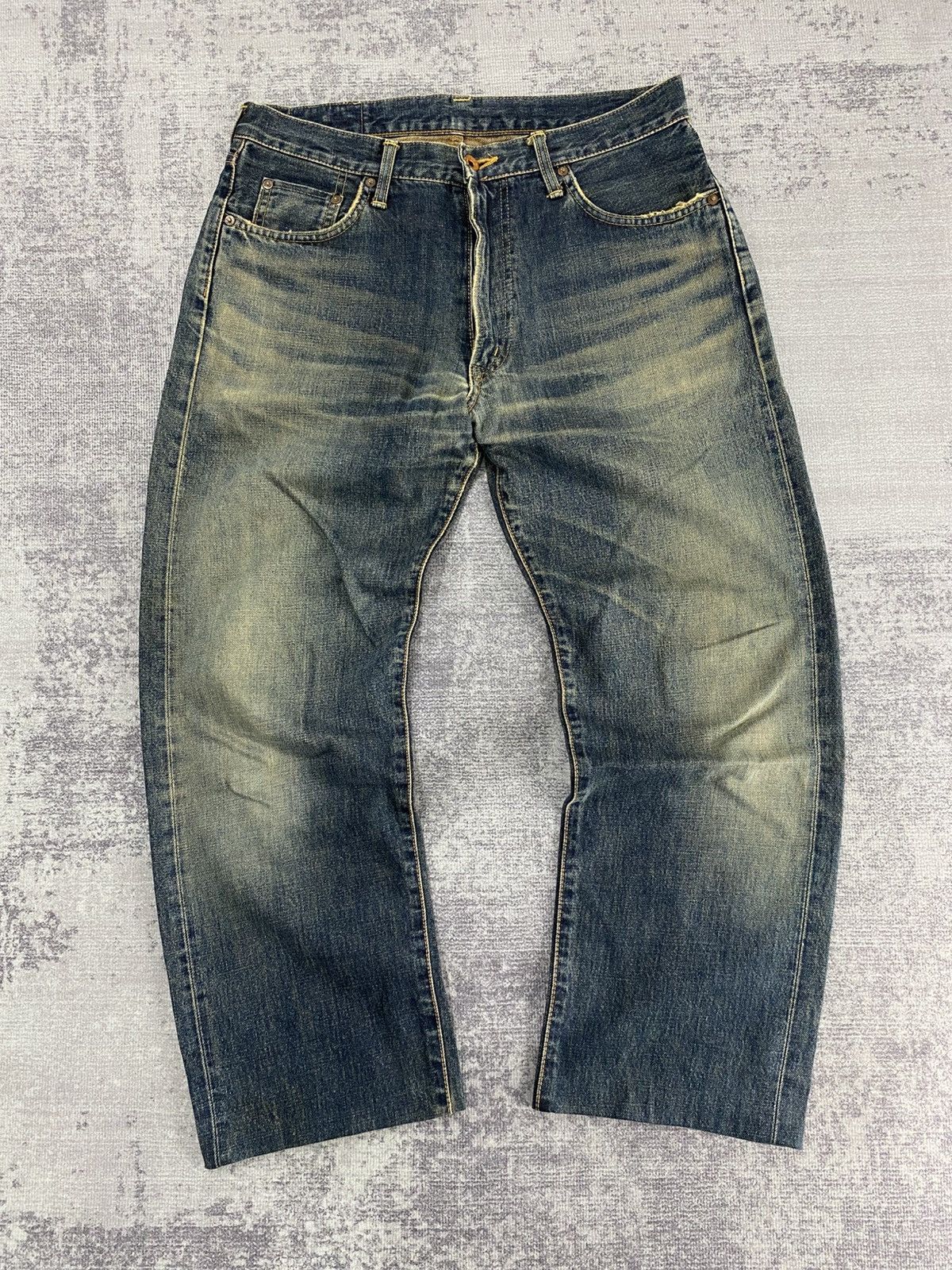 Edwin vintage edwin mud dirty wash sevedge jeans Size US 32 / EU 48 - 5 Thumbnail