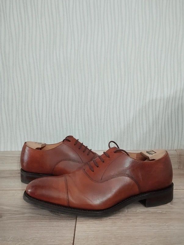 Loake Loake Archway Mahogany Oxford shoes size 9 43 Size US 10 / EU 43 - 1 Thumbnail