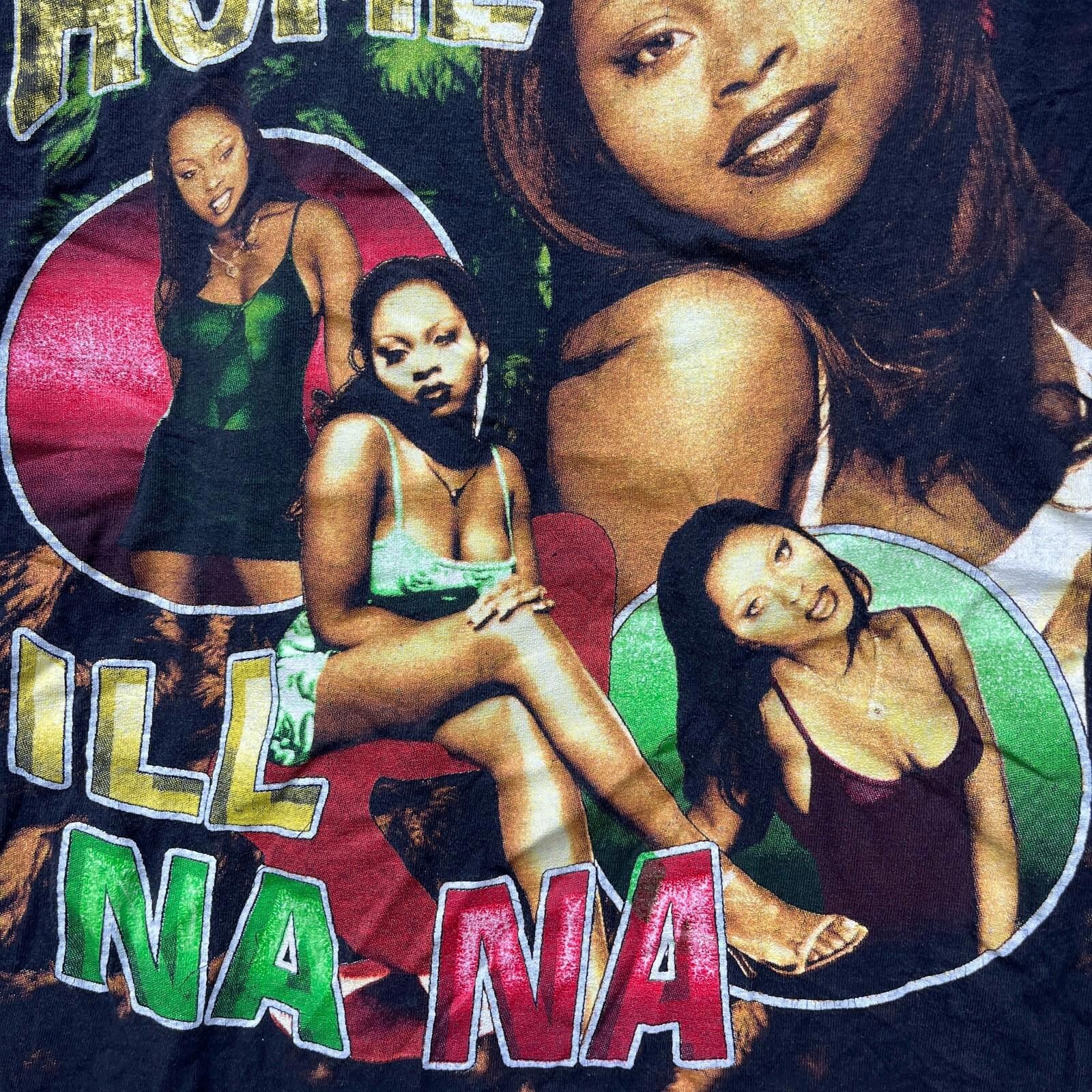 Vintage Vintage 90s Foxy Brown Rap T Shirt Bay Club XL The Firm Nas Size US XL / EU 56 / 4 - 10 Thumbnail