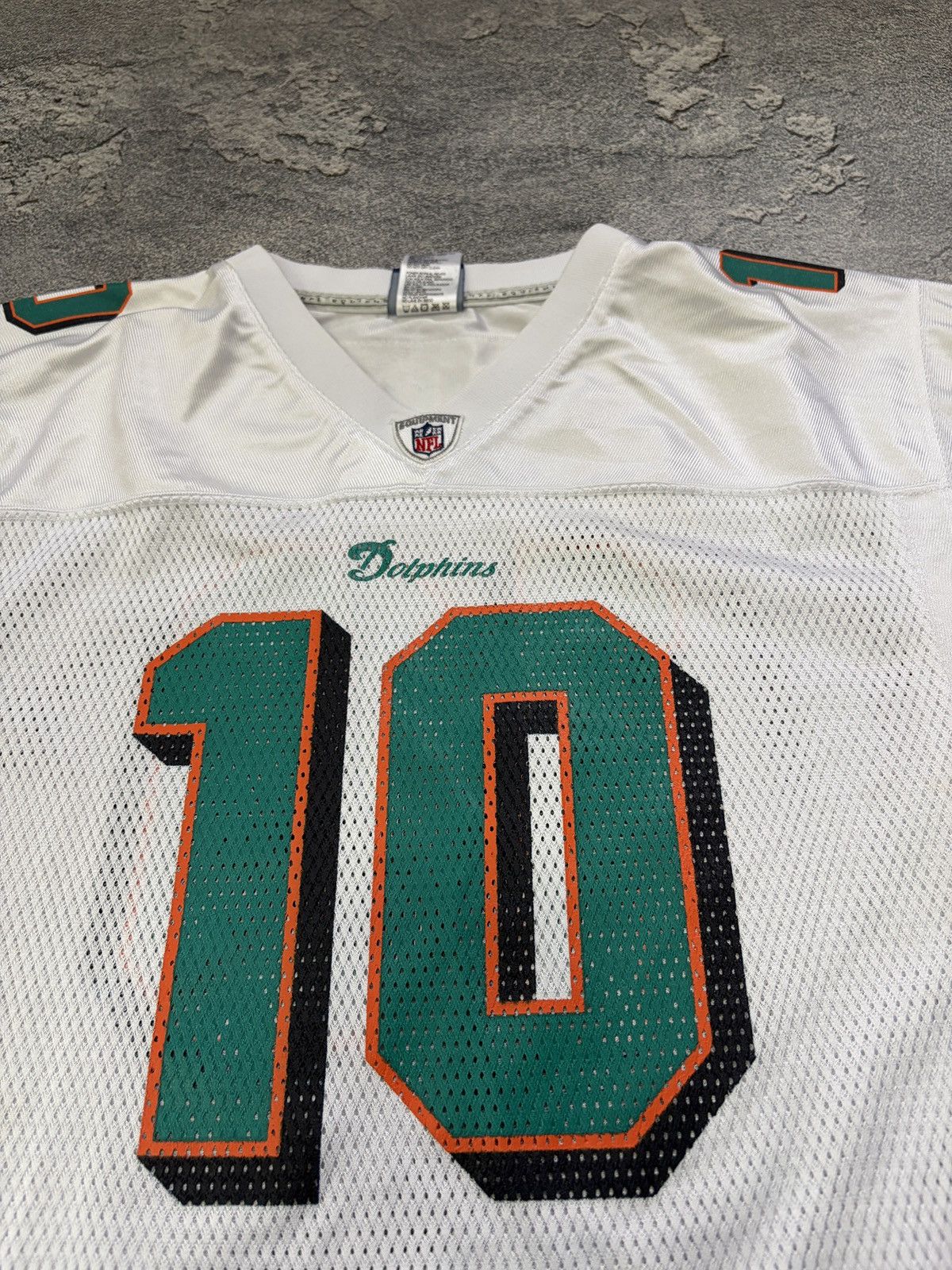 Reebok Vtg Miami Dolphins Chad Pennington Reebok Jersey Youth XL Size US S / EU 44-46 / 1 - 7 Thumbnail