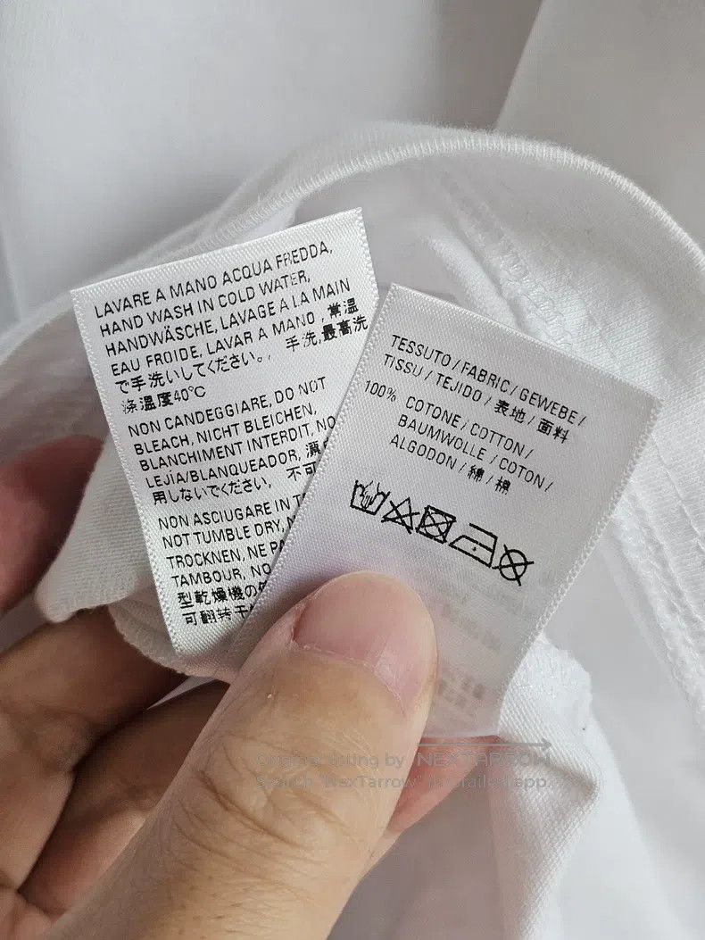 Balenciaga Balenciaga White short-sleeve T-shirt Size US M / EU 48-50 / 2 - 6 Thumbnail
