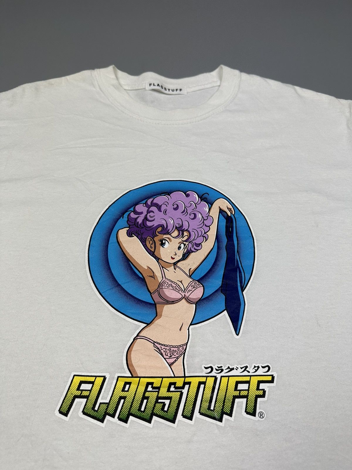 Flagstuff × Hook-Ups × Japanese Brand Flagstuff x Dragon Ball Ranfan Hook-Ups Design Tee Size US M / EU 48-50 / 2 - 3 Thumbnail