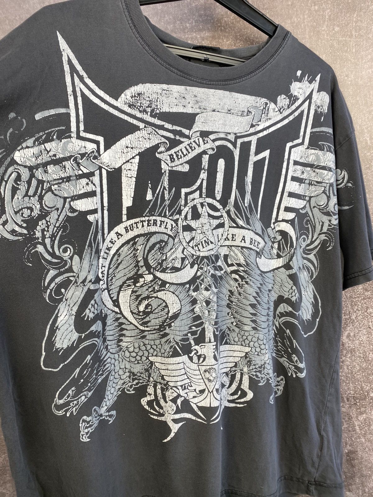 Affliction × Tapout Vintage tapout t shirt big logo affliction tee Size US XL / EU 56 / 4 - 3 Thumbnail