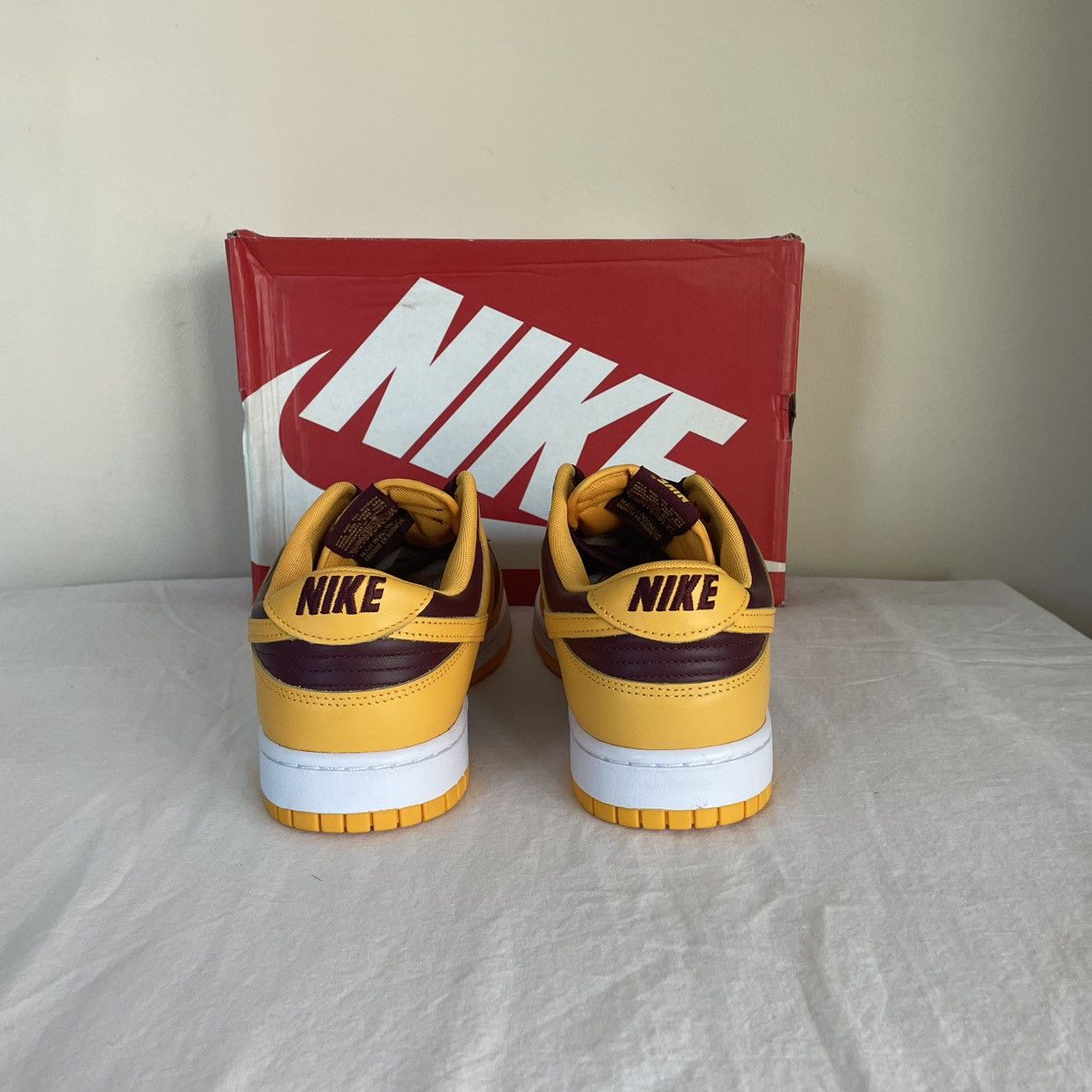 Nike Nike Dunk Low Arizona State University Gold Mens US Size 13 Size US 13 / EU 46 - 6 Thumbnail