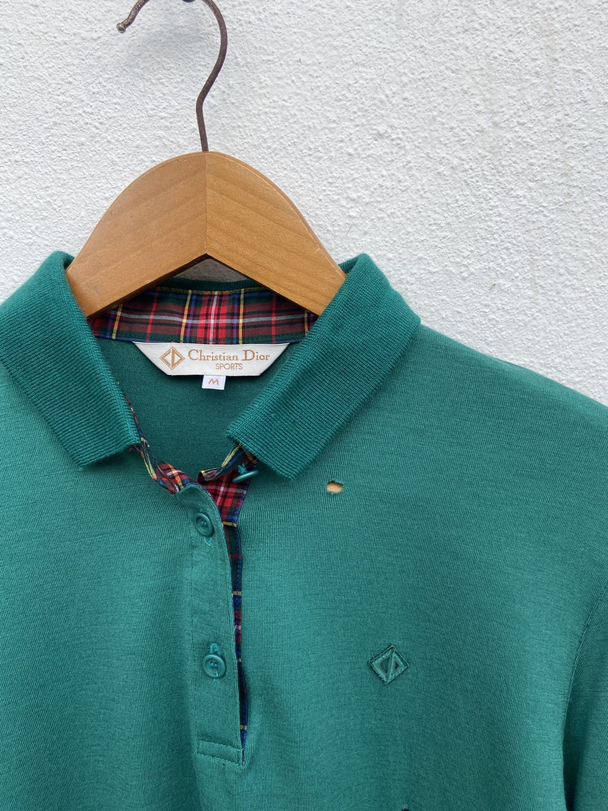 Christian Dior Monsieur 🔥Vtg 80s Vintage Christian Dior Sports Polo tee long sleeve Size US S / EU 44-46 / 1 - 2 Thumbnail