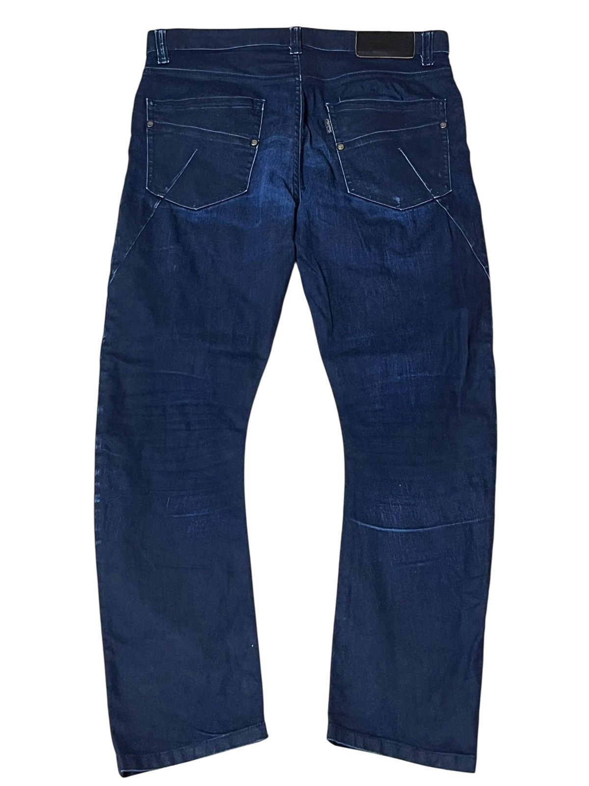 Tornado Mart Archive vintage TORNADO MART stretch cotton curve jeans Size US 32 / EU 48 - 3 Thumbnail