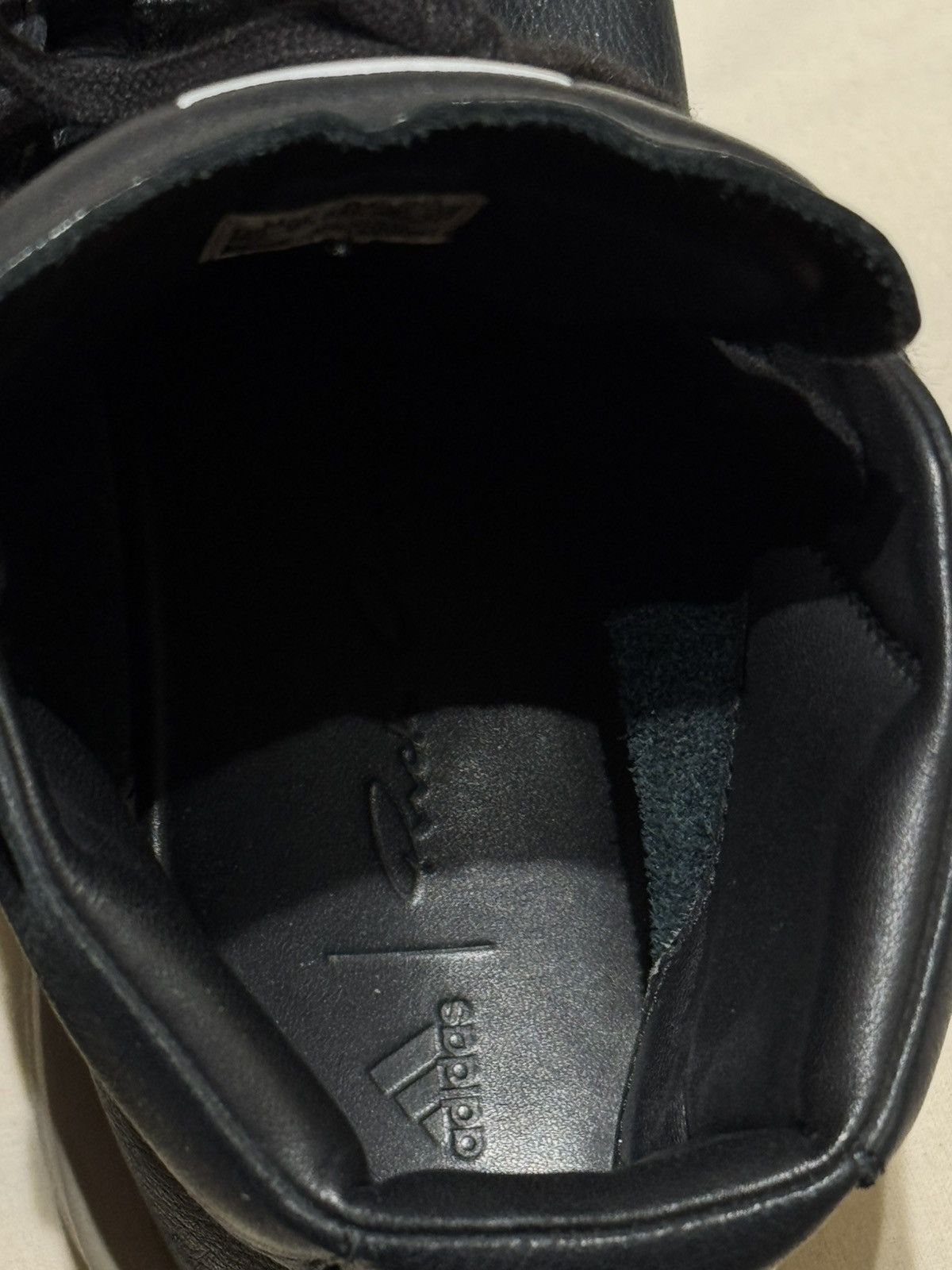 Rick Owens AW17 MASTODON PRO RICK OWENS ADIDAS BLACK MILK SNEAKERS Size US 10.5 / EU 43-44 - 9 Thumbnail