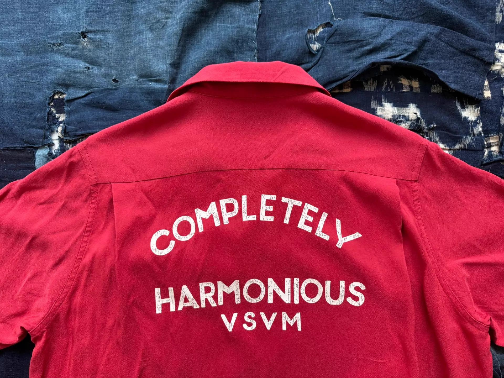 Visvim VISVIM 26SS JUDD SHIRT S/S Distressed Printed Red Size 4 Size US XL / EU 56 / 4 - 3 Thumbnail