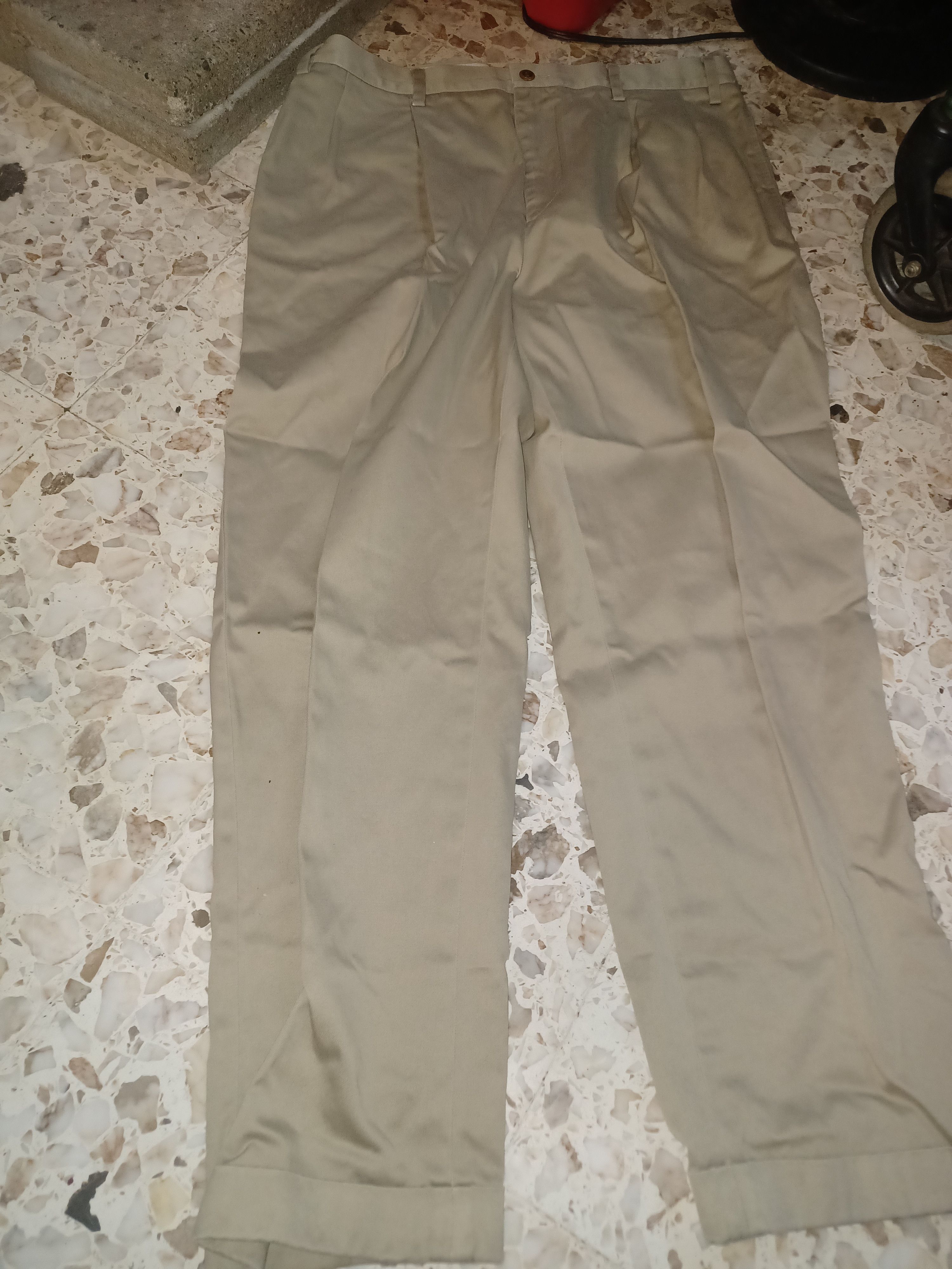 Nautica Nautica NS-83 Men's Tan Khaki Pants 38 x 32 Size US 38 / EU 54 - 1 Thumbnail