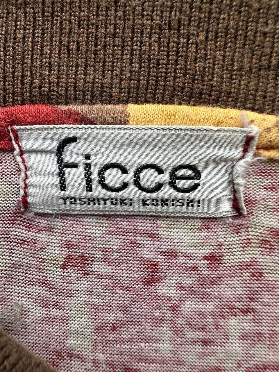 Yoshiyuki Konishi Vintage Abstract Yoshiyuki Konishi Ficce Art Polo Tee Size US L / EU 52-54 / 3 - 15 Thumbnail