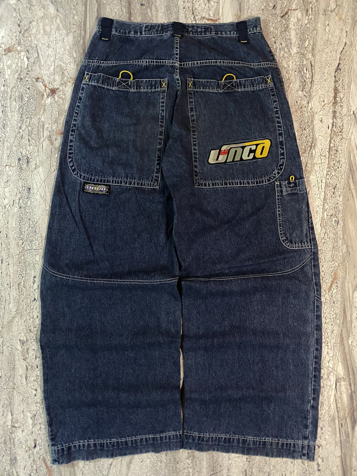 Vintage Y2K Baggy JNCO Endagered Species Hip-Hop Streetwear