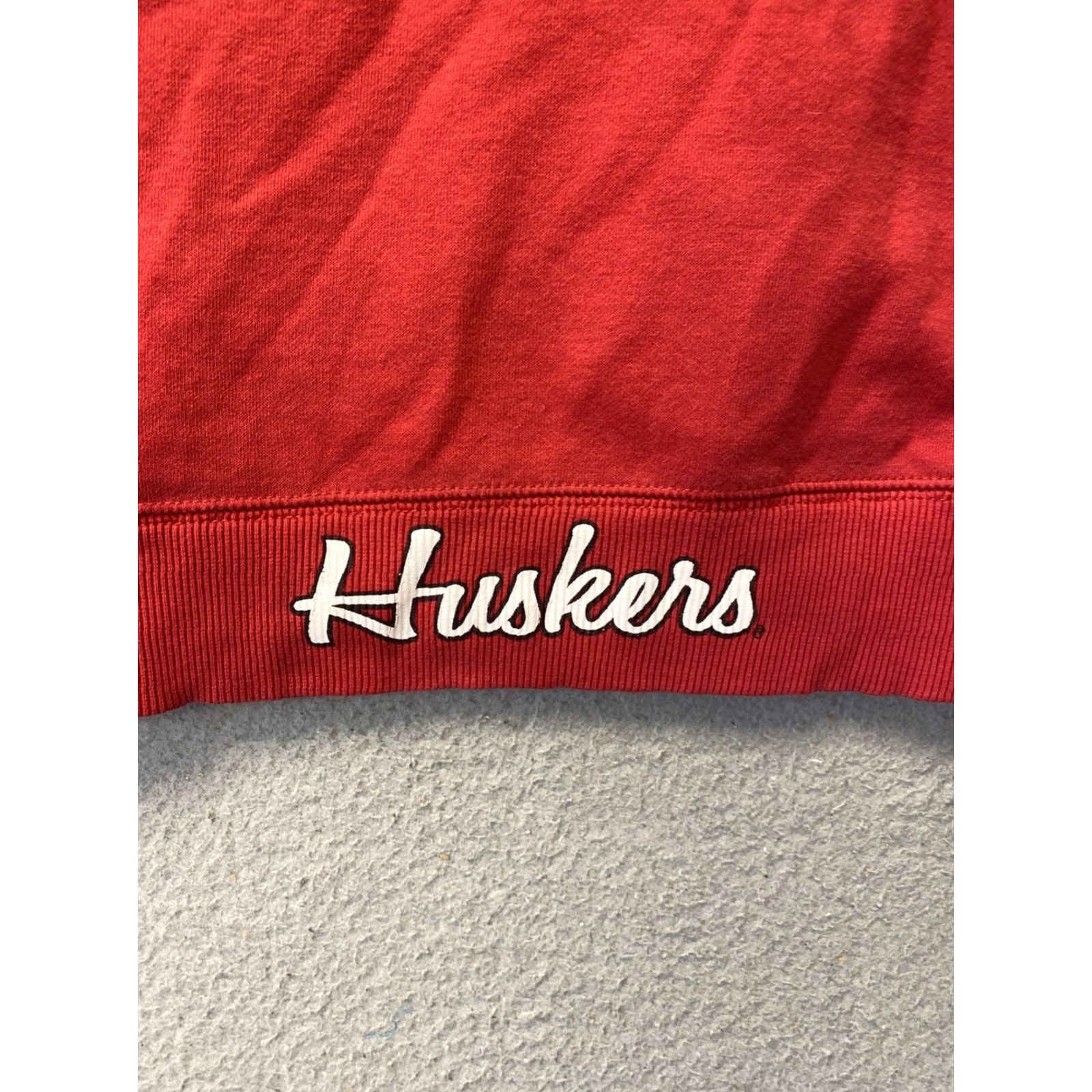 Vintage VINTAGE Jan Pro University Nebraska Huskers Hoodie Pullover Activewear Women’s Medium Red 11049 Size M / US 6-8 / IT 42-44 - 8 Thumbnail