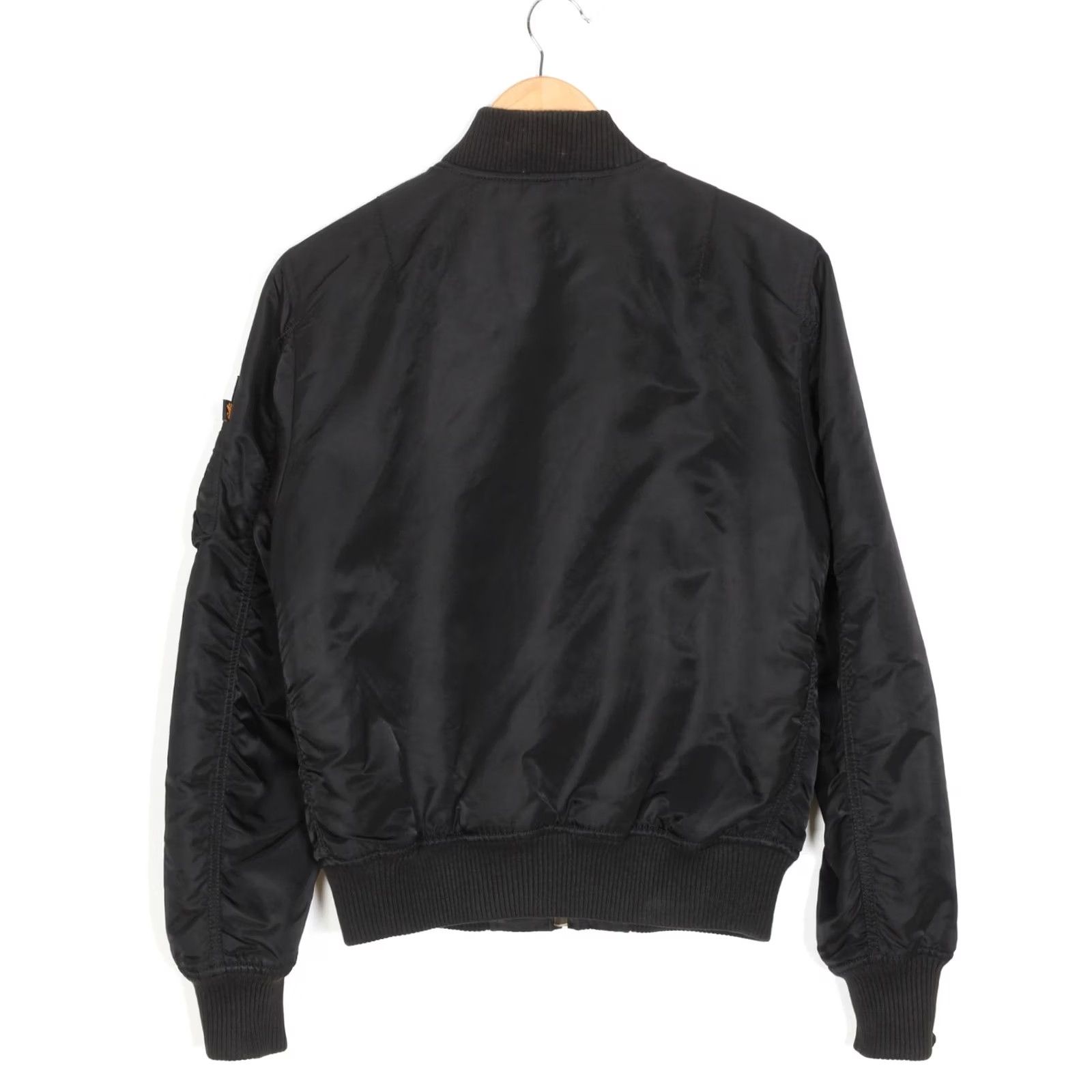 Alpha Industries Alpha Industries MA-1 TT Bomber Jacket Men Size S Zip Padded Black Size US S / EU 44-46 / 1 - 2 Thumbnail