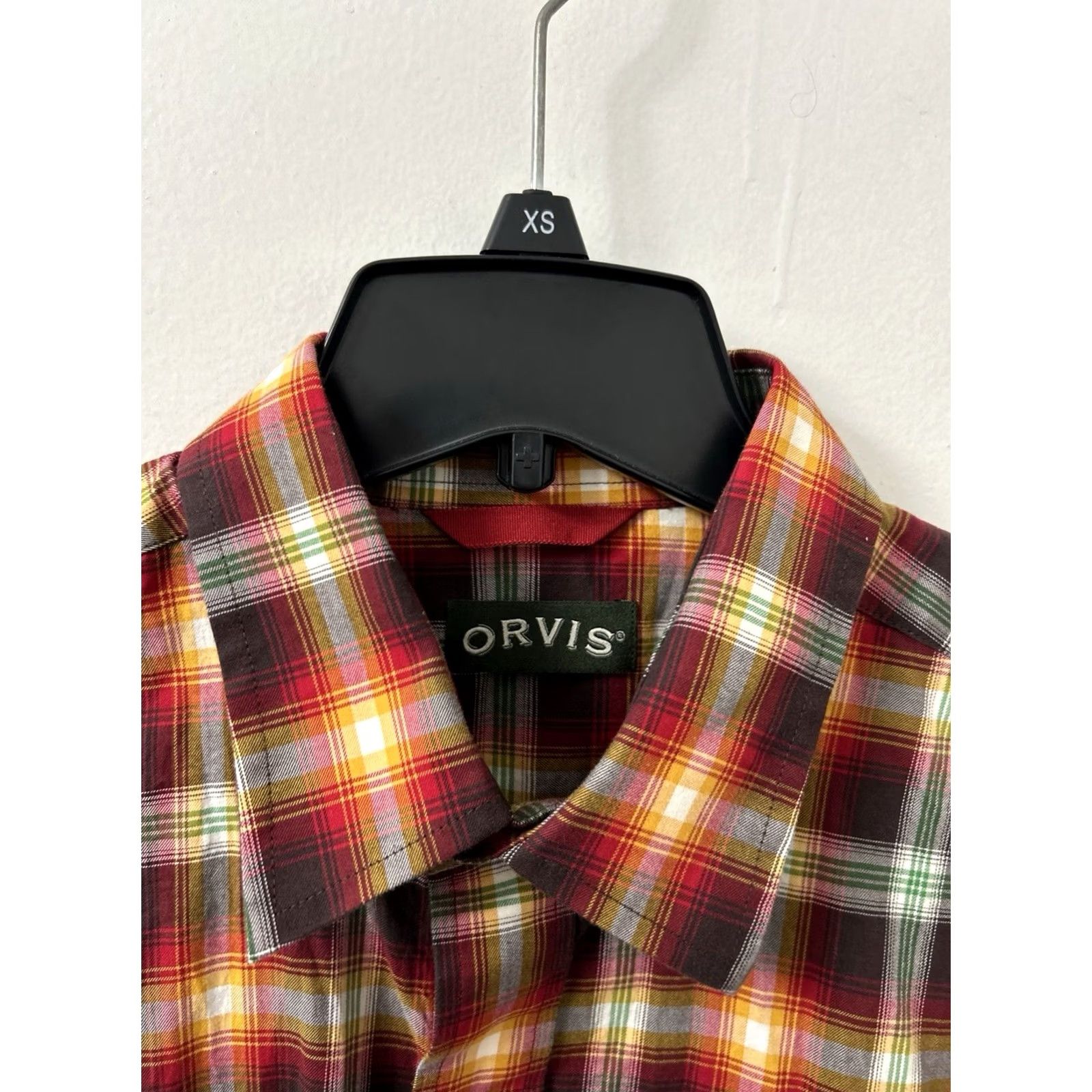 Orvis Orvis Shirt Mens Medium Red Game Bird Plaid Button Down Pockets Long Sleeve Size US M / EU 48-50 / 2 - 5 Thumbnail