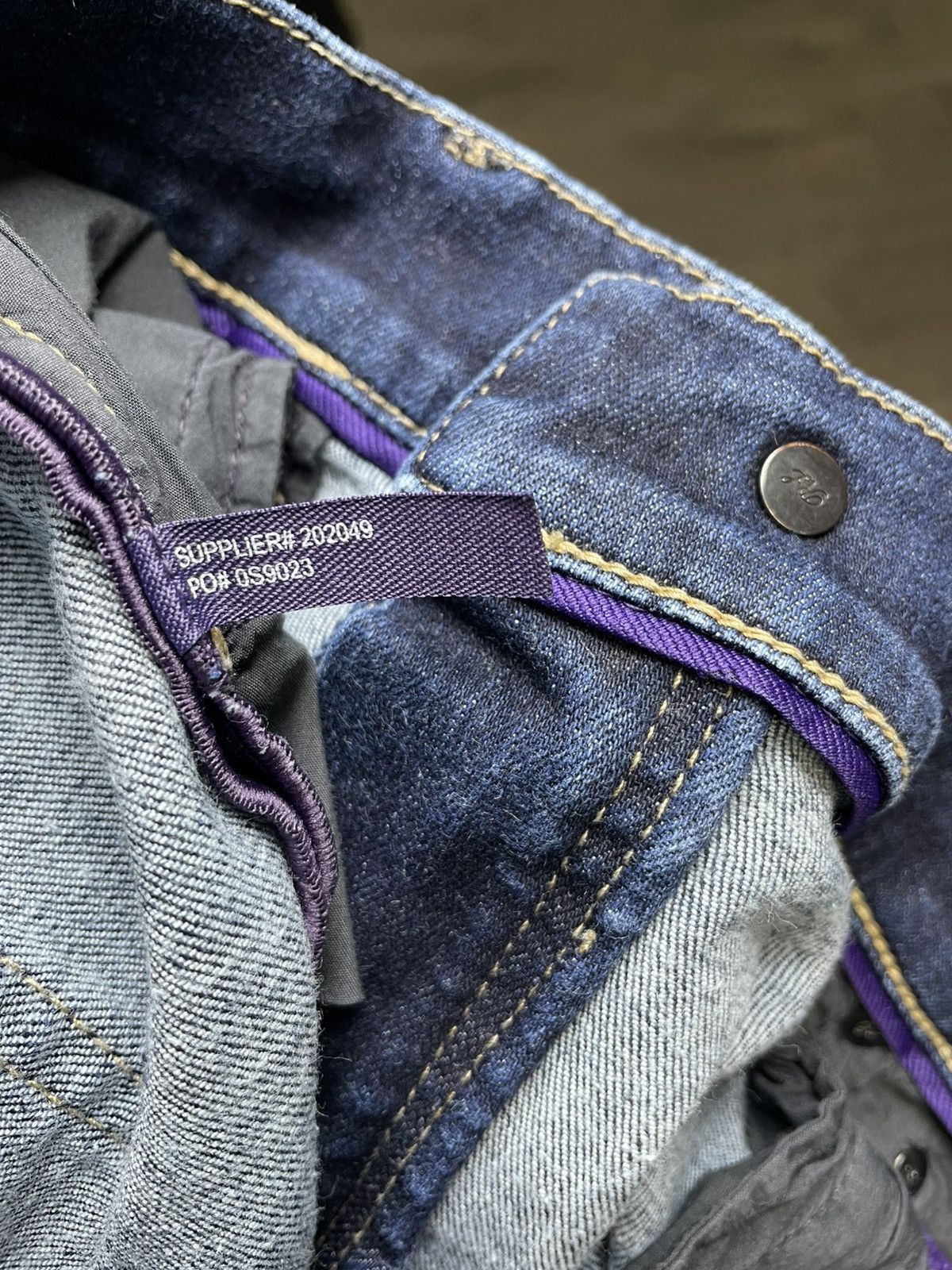 Ralph Lauren Purple Label Ralph Lauren Purple Label Skinny Jeans Dark indigo Denim Size 31" - 6 Thumbnail