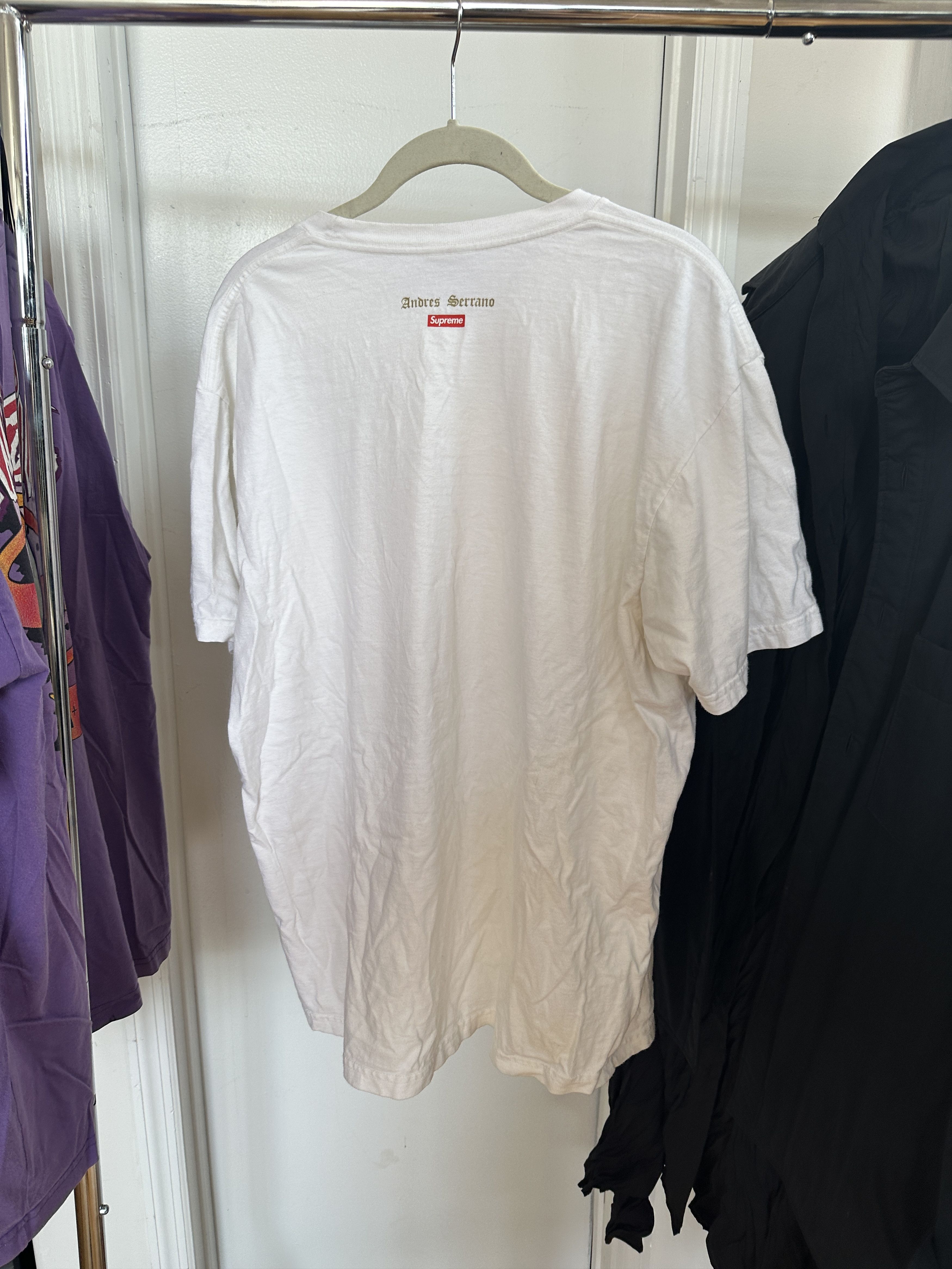 Andres Serrano x Supreme Piss Christ Tee