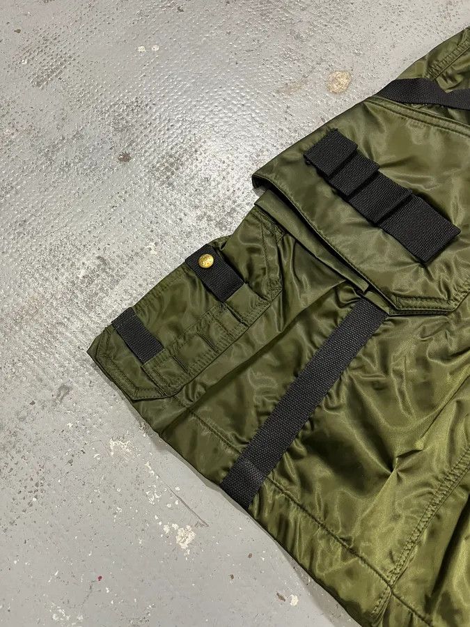 Jean Paul Gaultier AW2003 Jean Paul Gaultier Bondage Khaki Military Skirt Size 27" / US 4 / IT 40 - 6 Thumbnail