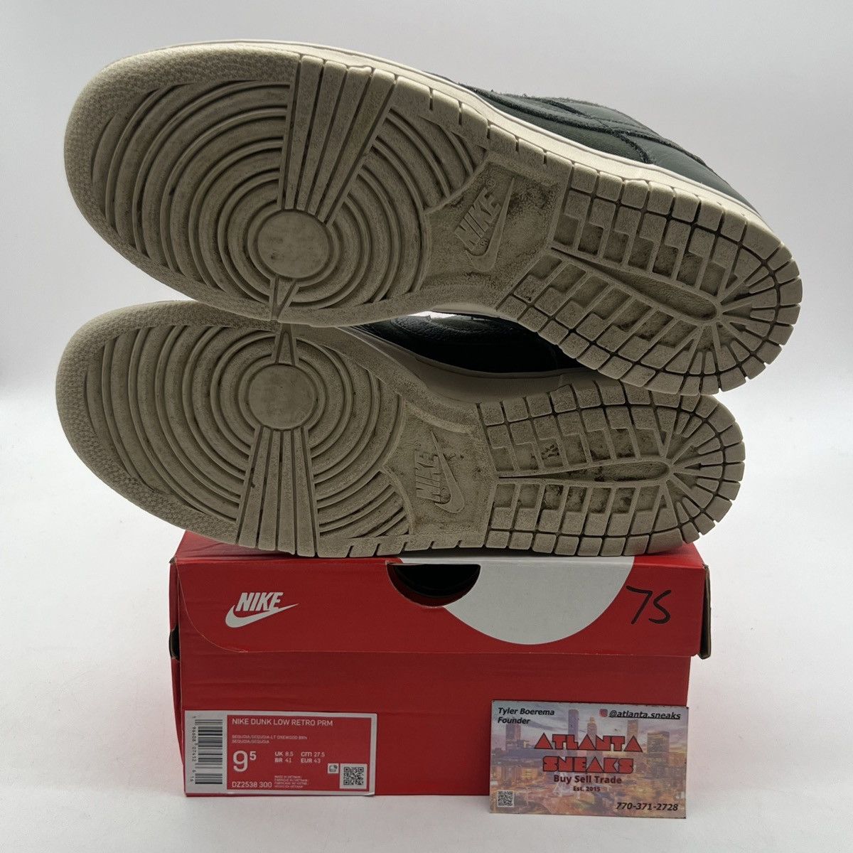 Nike Nike dunk low sequoia Size US 9.5 / EU 42-43 - 8 Thumbnail