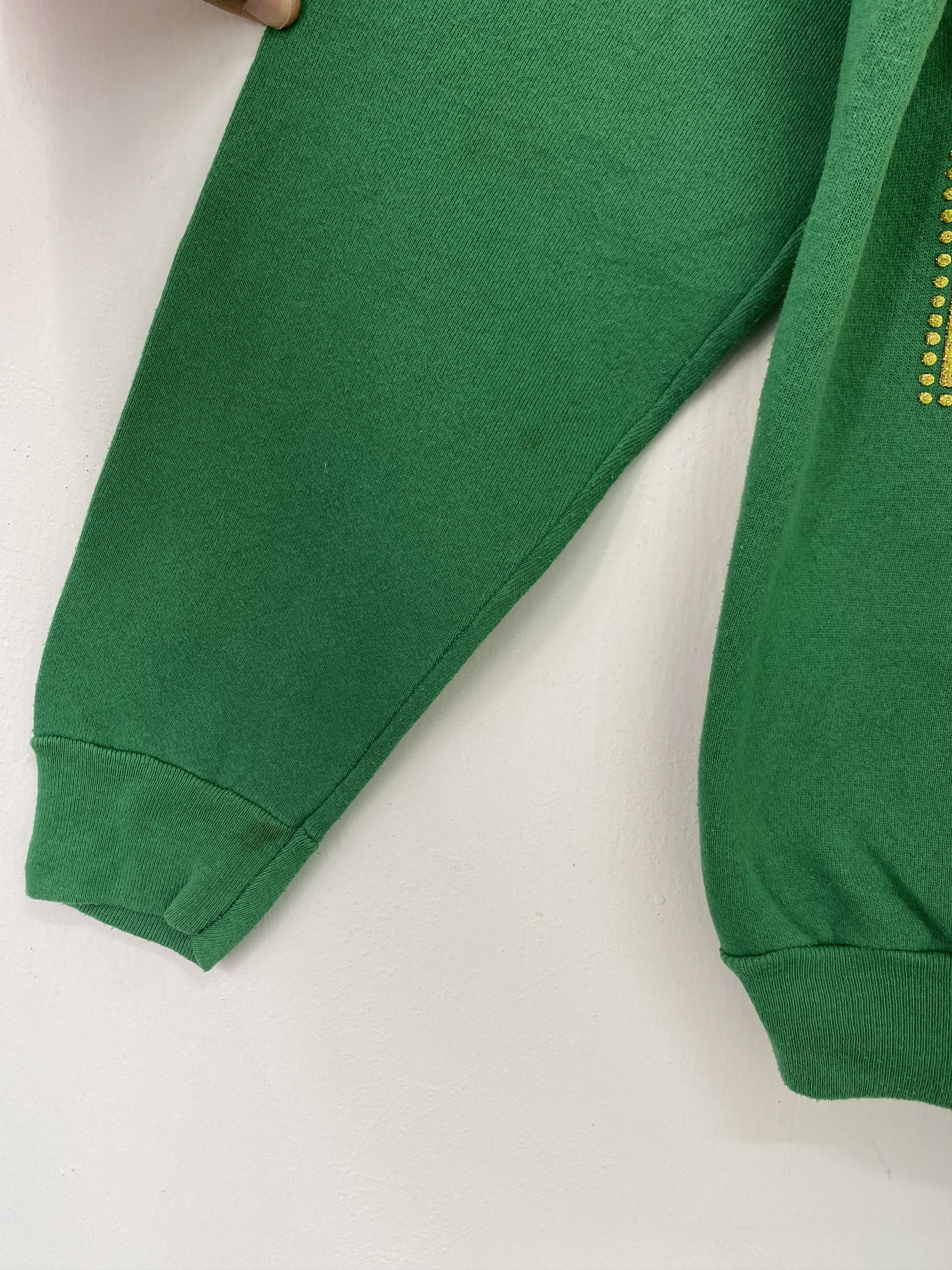 Vintage Vintage Sweatshirt Tis The Season Medium Size Green Size US M / EU 48-50 / 2 - 5 Thumbnail