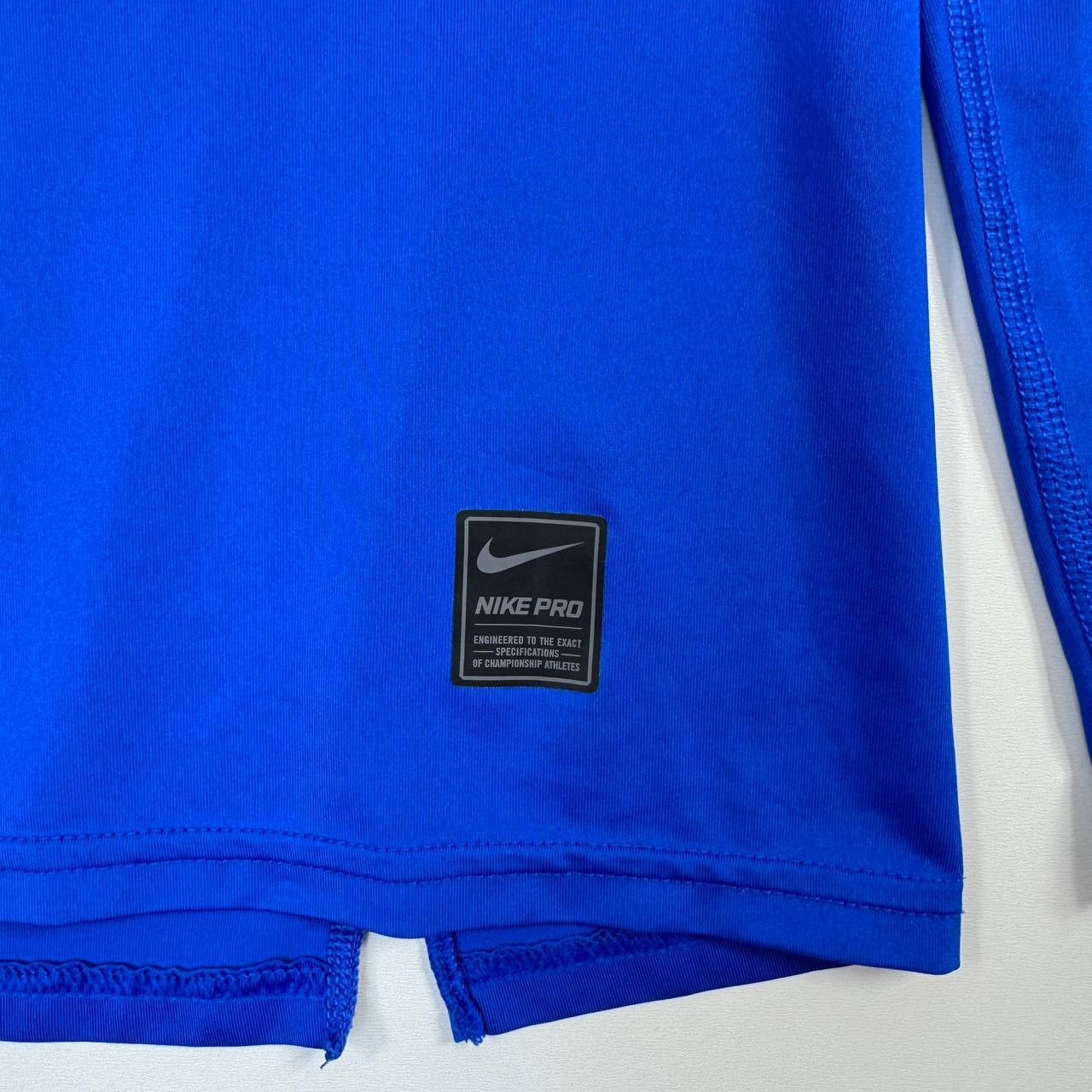 Nike Nike Pro Dri-Fit Compression Long Sleeve Blue Mens Size S Size US S / EU 44-46 / 1 - 3 Thumbnail