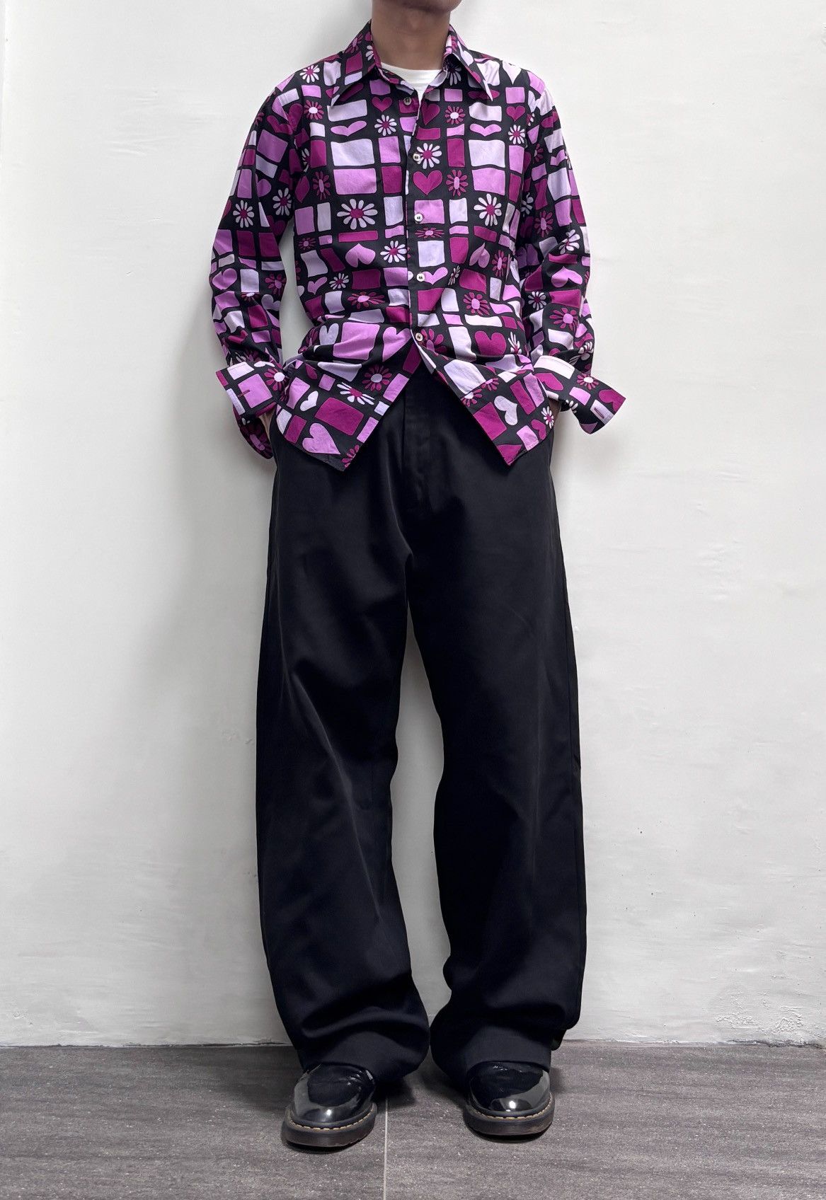 Junya Watanabe FREE TAX! AD 2004 Love Printed Shirt Size US S / EU 44-46 / 1 - 1 Thumbnail