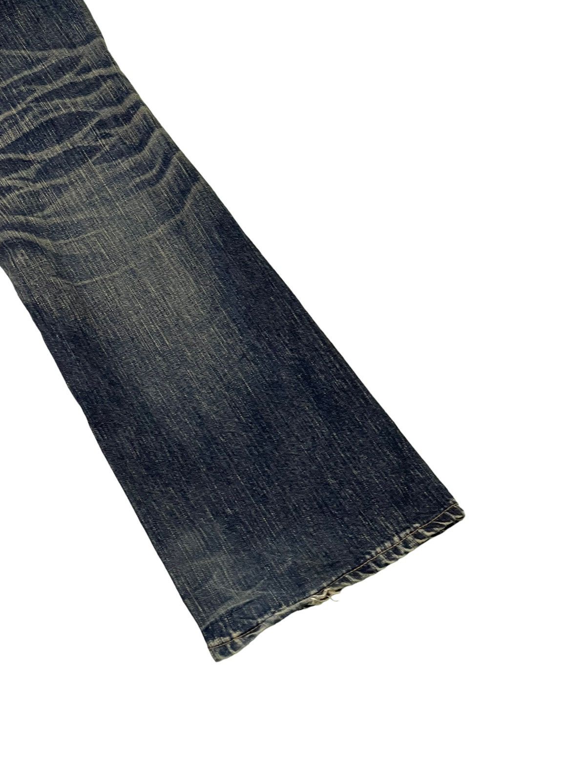 Edwin Flare Jeans Edwin Native Japan Distress Boot Cut 7🟦2 Size US 30 / EU 46 - 14 Thumbnail