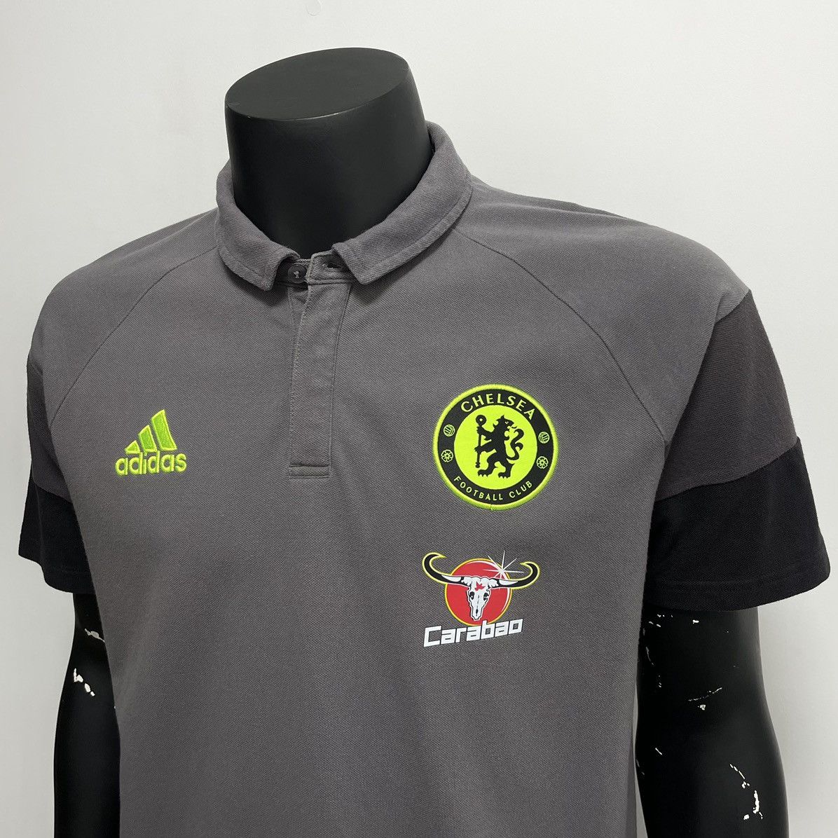 Adidas × Chelsea Soccer Adidas Chelsea Football Polo Soccer Jersey Size US XL / EU 56 / 4 - 3 Thumbnail