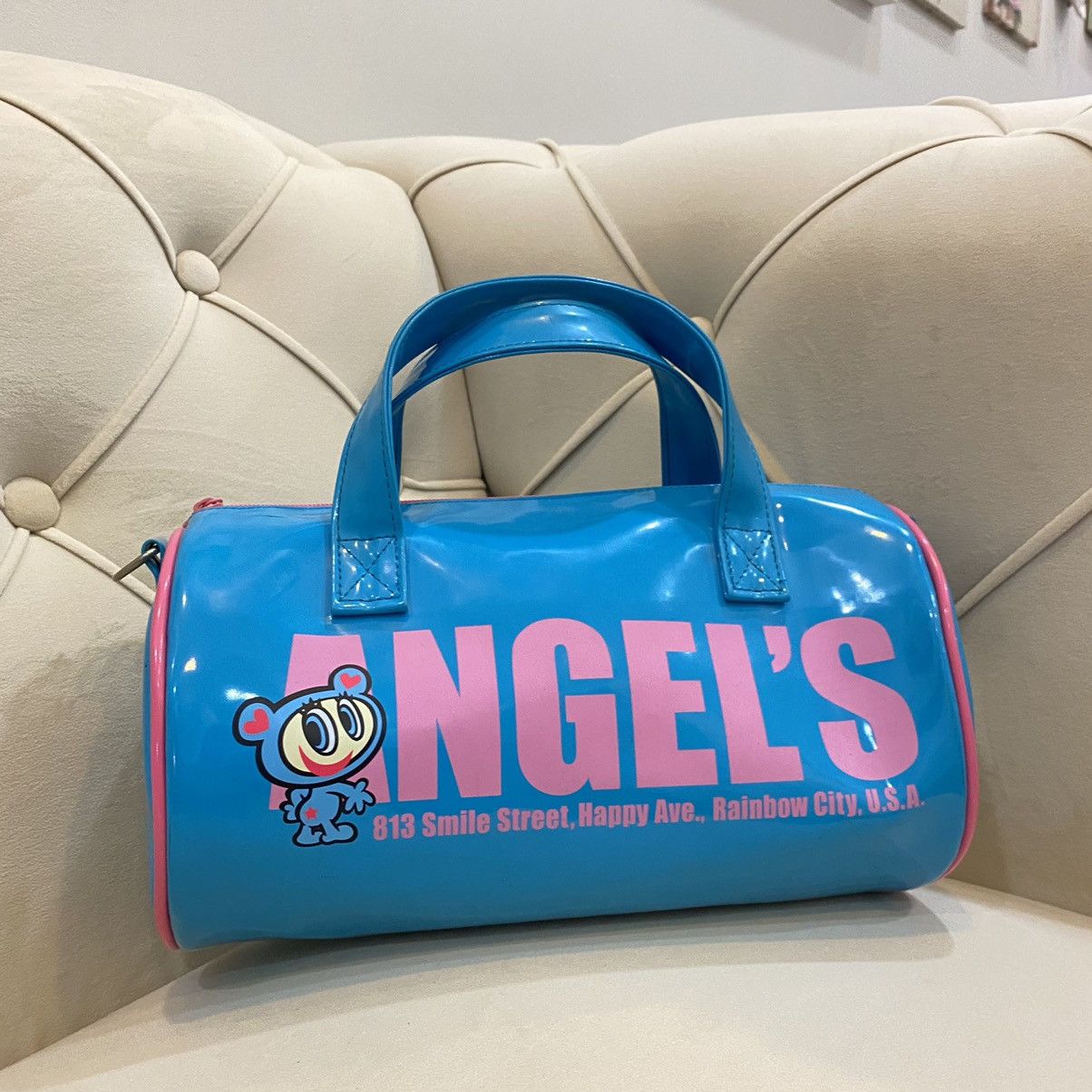 Angel Blue × Japanese Brand 2000s Angel Blue - I ❤️ Angel Handbag Size ONE SIZE - 2 Thumbnail
