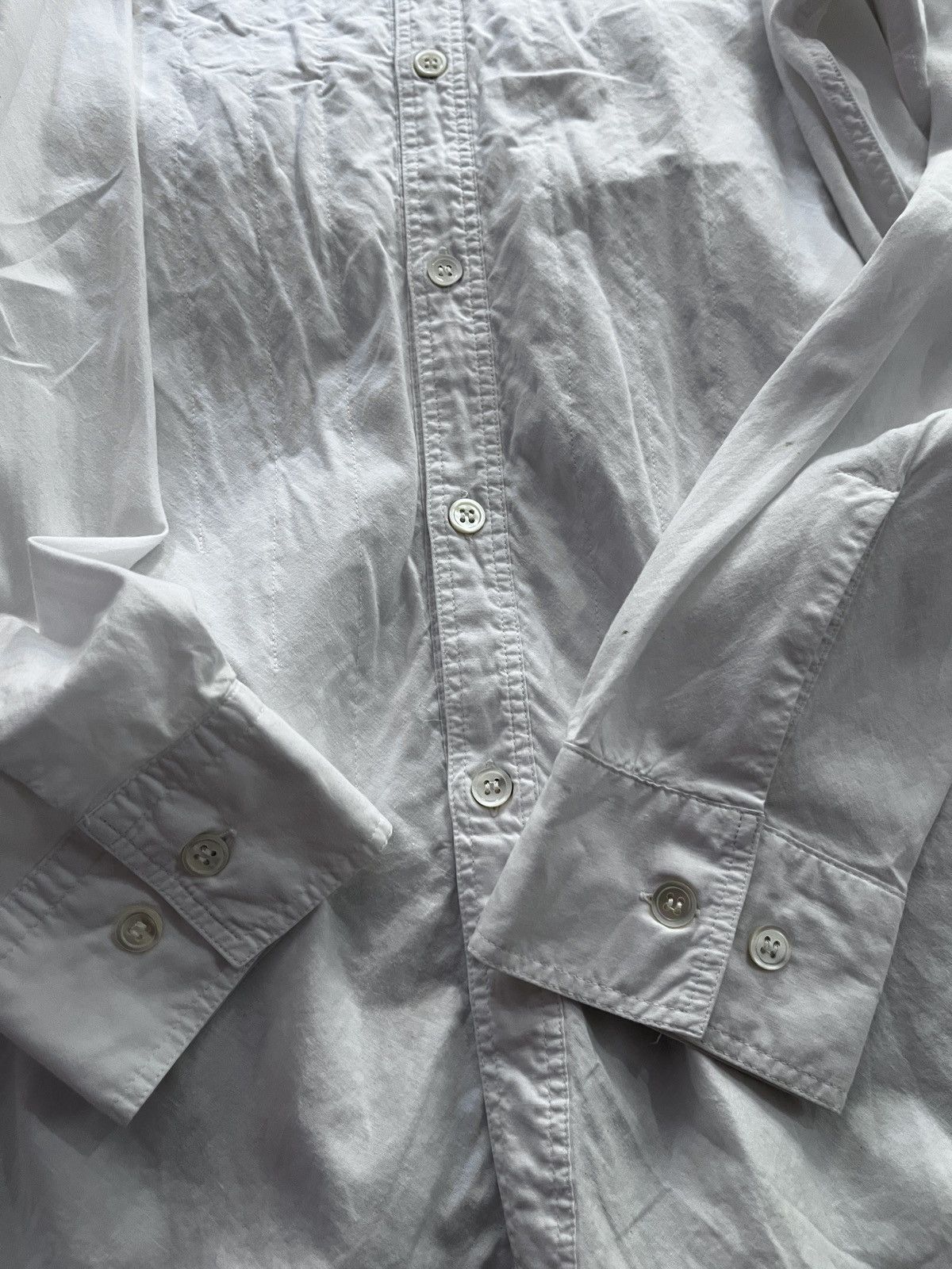 Yohji Yamamoto 1980s Yohji yamamoto Double layer down shirt Size US M / EU 48-50 / 2 - 5 Thumbnail