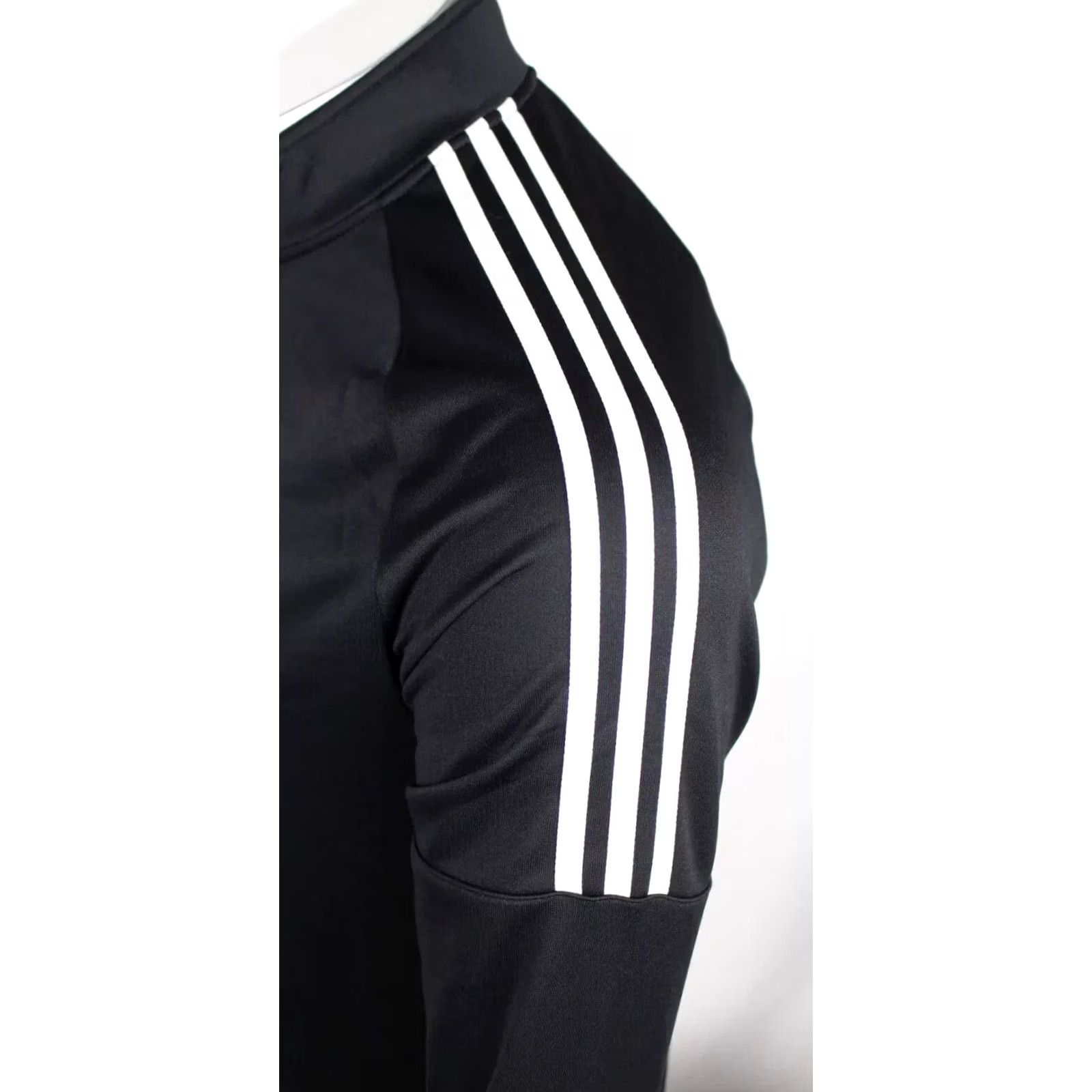 Adidas Adidas Men’s 1/4 Zip Pullover French Terry 3 Stripe XL Black UPF 50 Size US XL / EU 56 / 4 - 5 Thumbnail