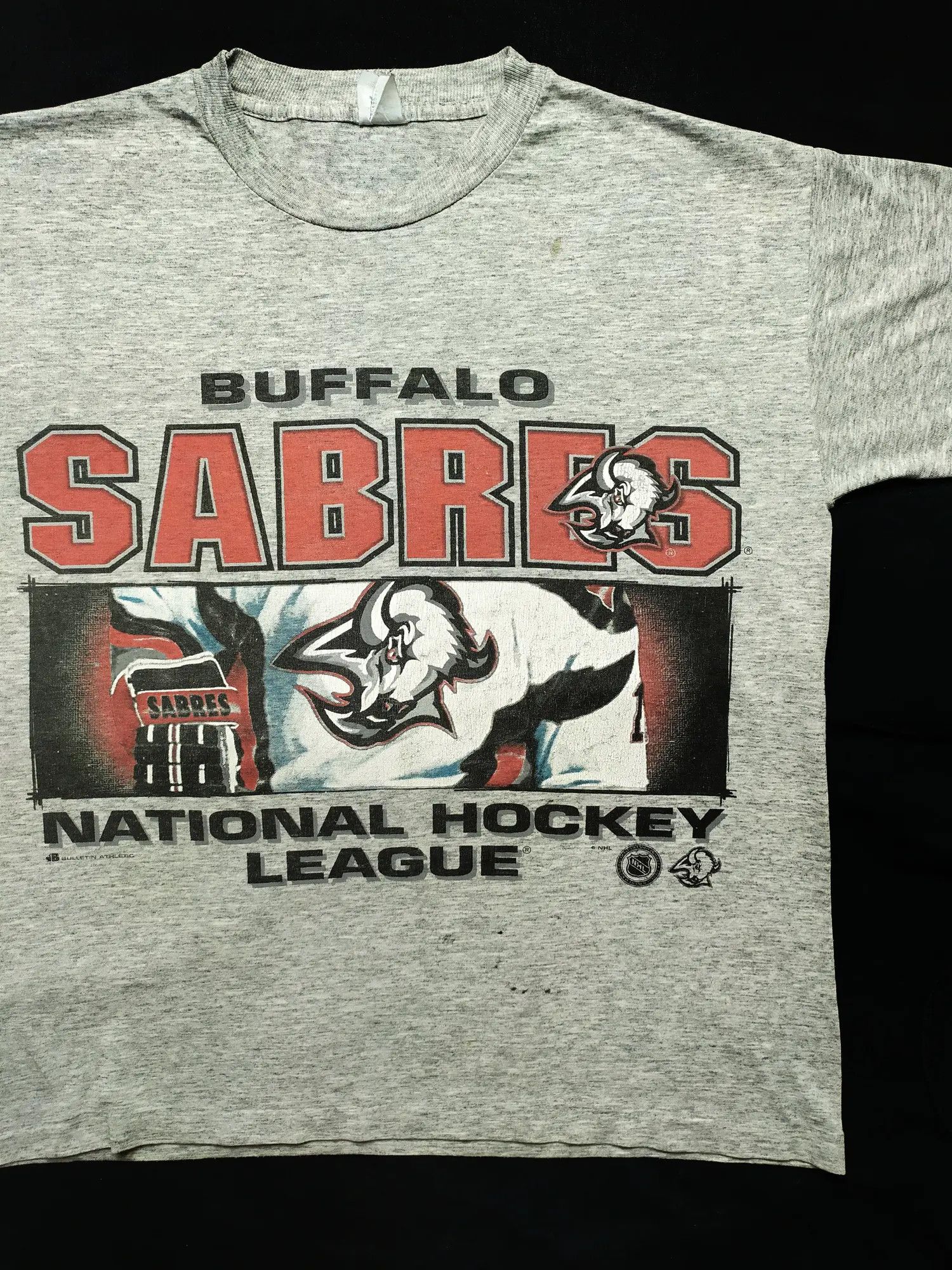 NHL × Vintage Vintage Buffalo Sabres T shirt NHL Usa Size US XS / EU 42 / 0 - 2 Thumbnail