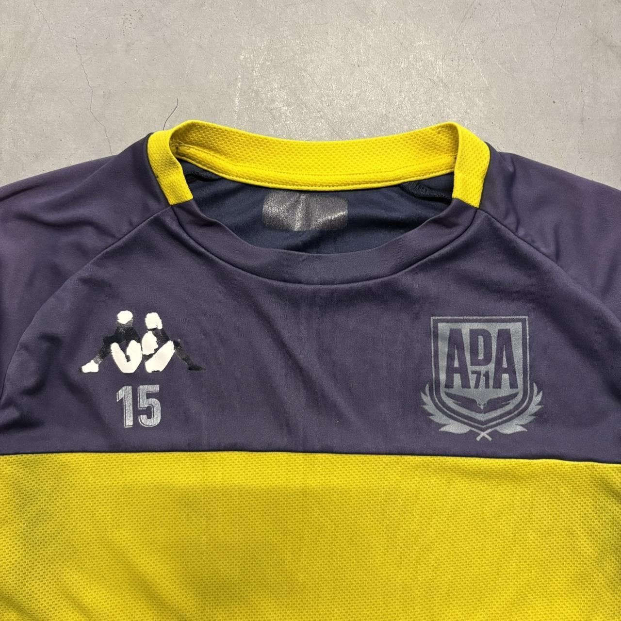 Vintage Crazy Vintage Y2K/2000s AD Alcorcón Blue and Yellow Football Soccer Jersey! Size US M / EU 48-50 / 2 - 2 Thumbnail